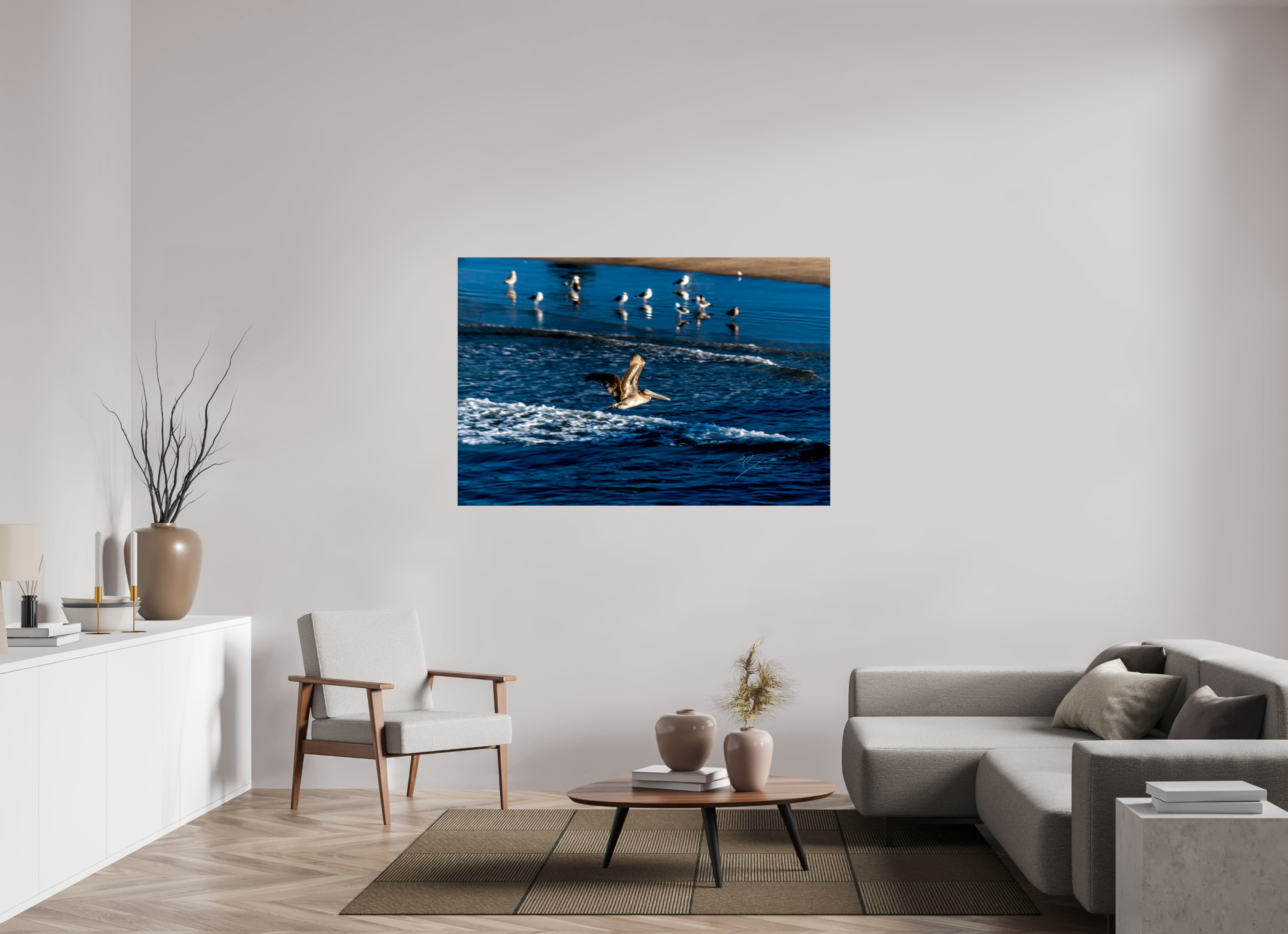 60 x 40″, PHOTO PRINT - FUJIFLEX HIGH GLOSS SOLO FLIGHT