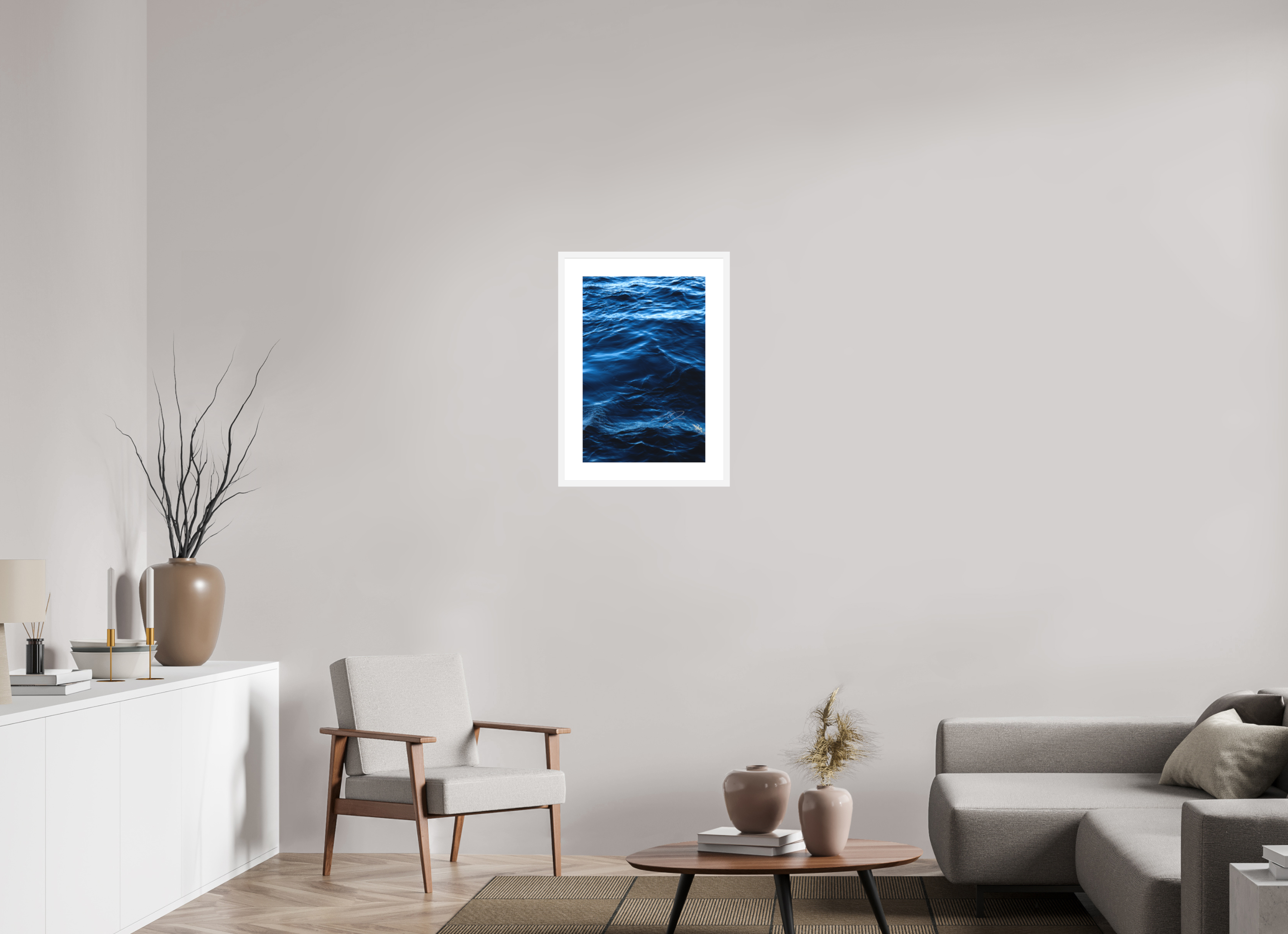16 x 24″, FRAME - SOLID WOOD [FUJIFLEX] WATER, No.12