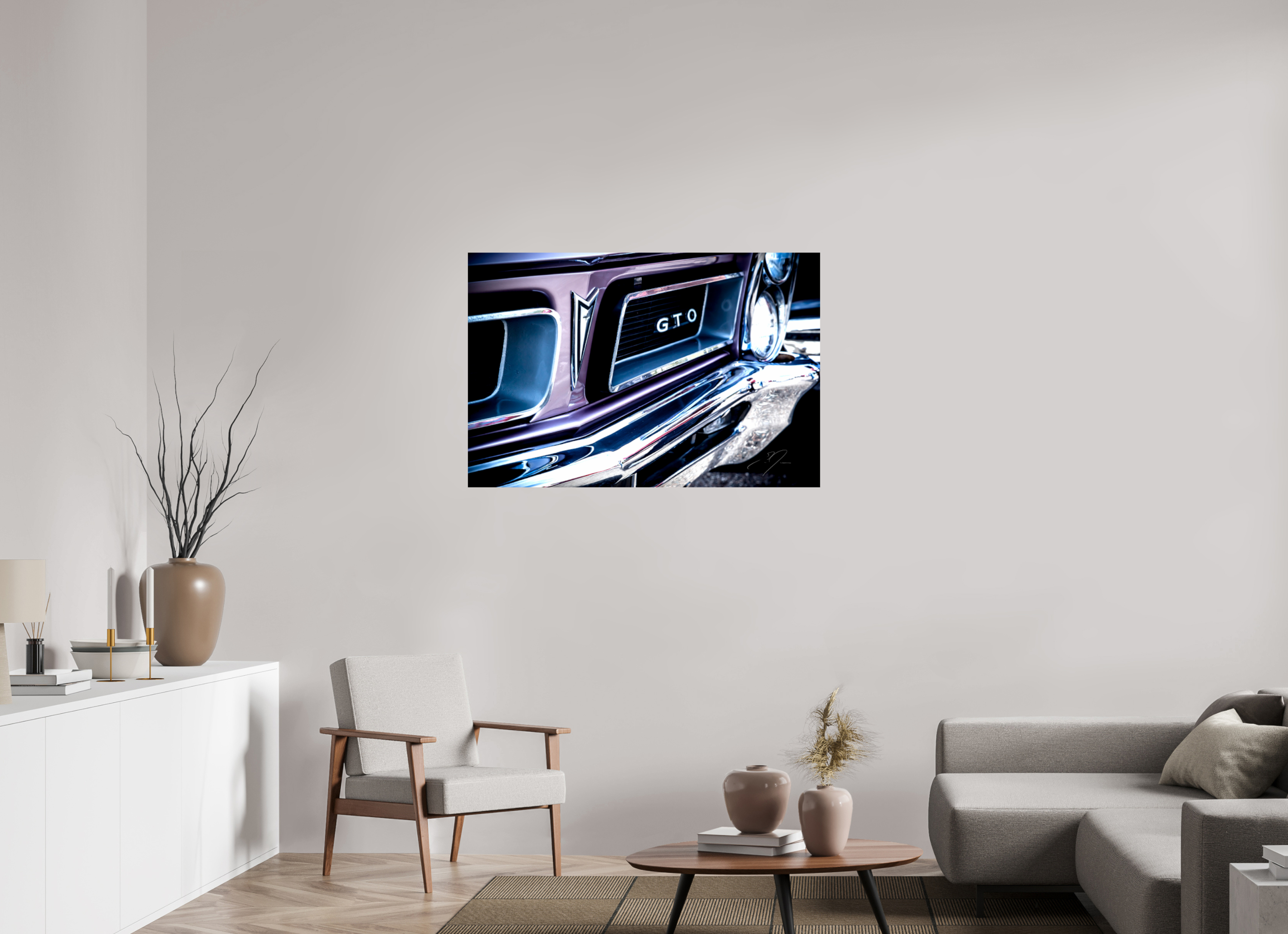 45 x 30″, PRINT ONLY [FUJI CRYSTAL DP II] 1965 PONTIAC GTO, No.3