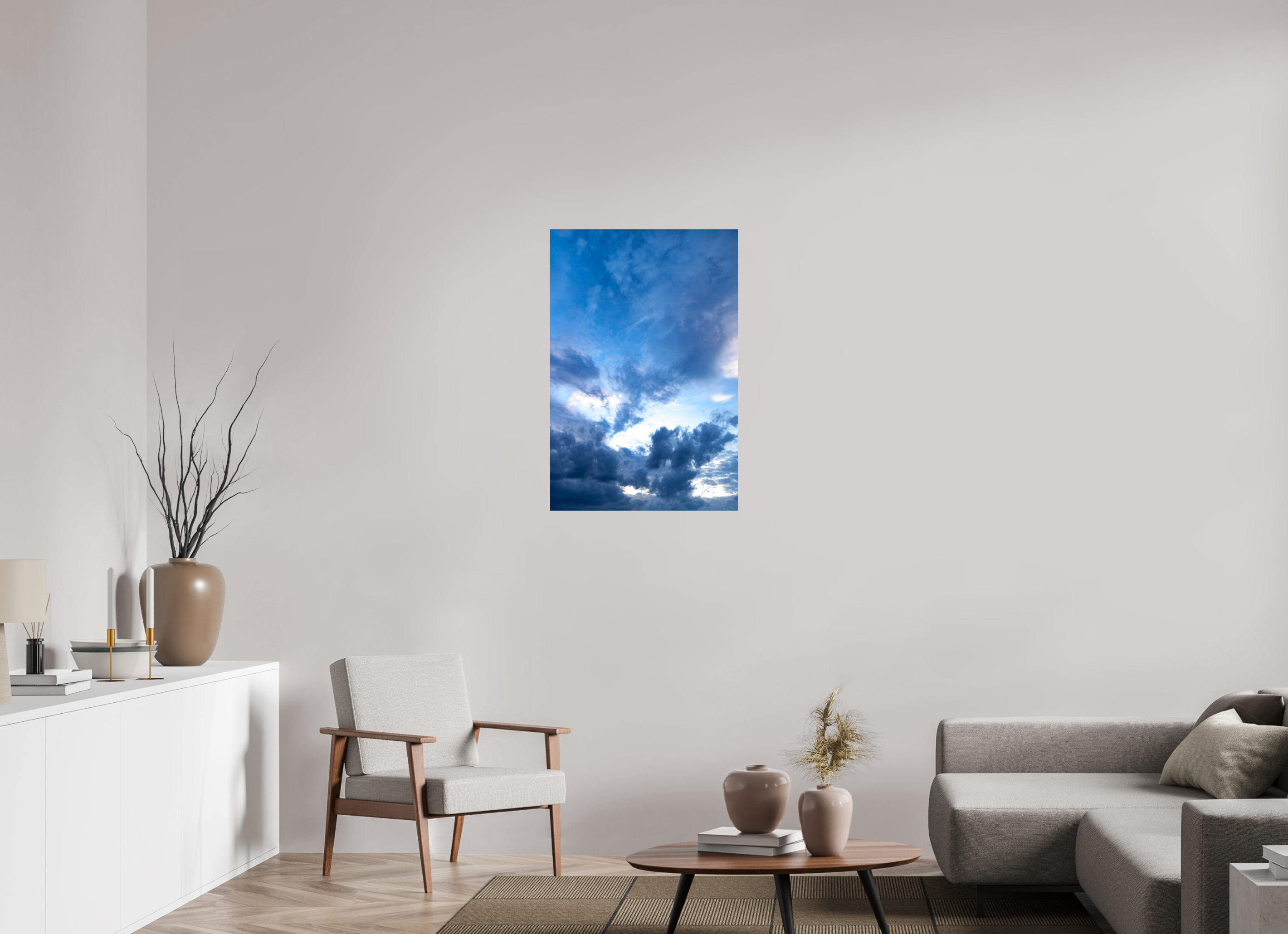 24 x 36″, PRINT ONLY [FUJI CRYSTAL DP II] BLUES OF SKY