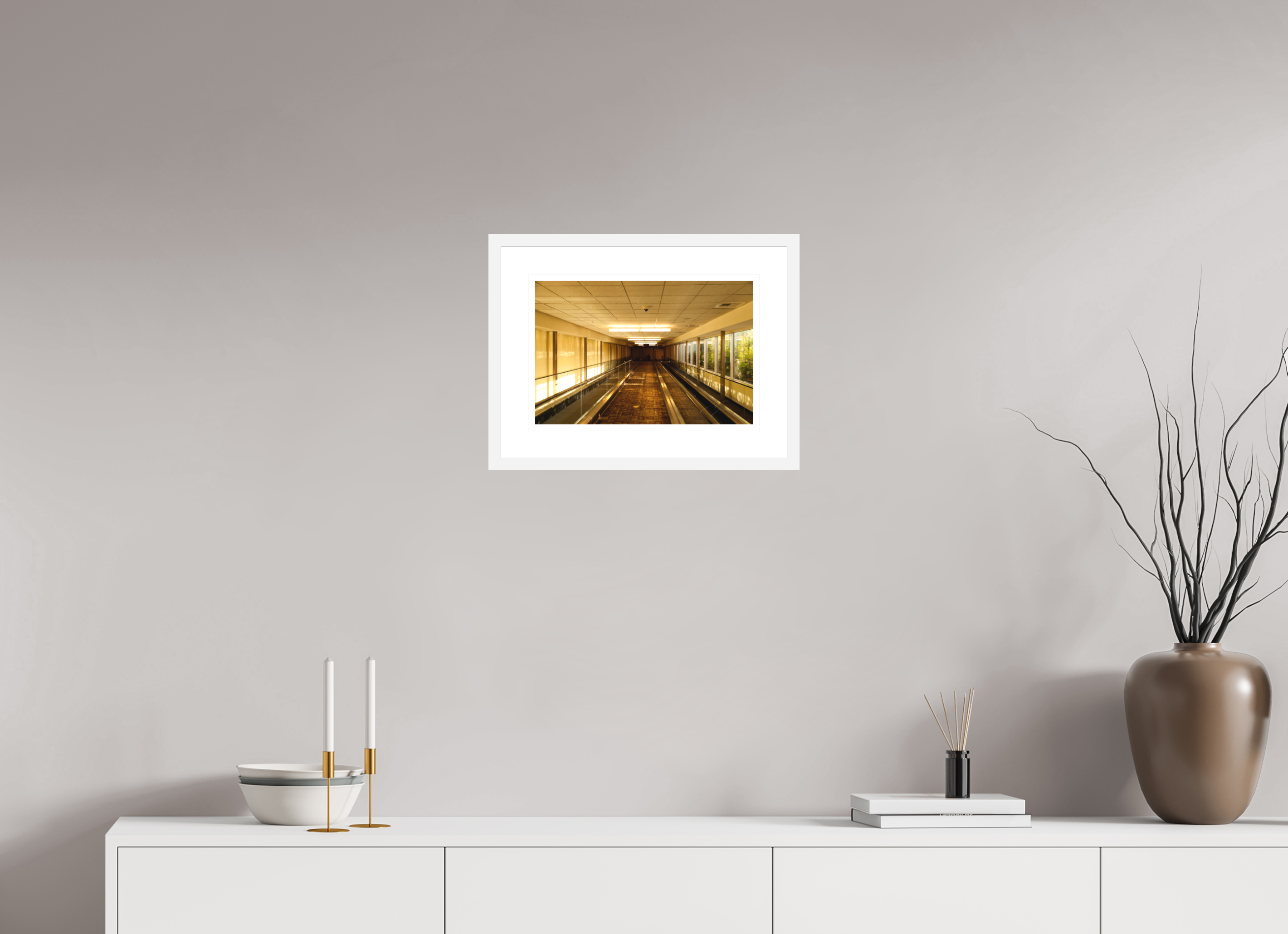 15 x 10″, FRAME - SOLID WOOD [FUJIFLEX] THE LONG HALL