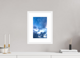 8 x 12″, FRAME - SOLID WOOD [FUJIFLEX] BLUES OF SKY
