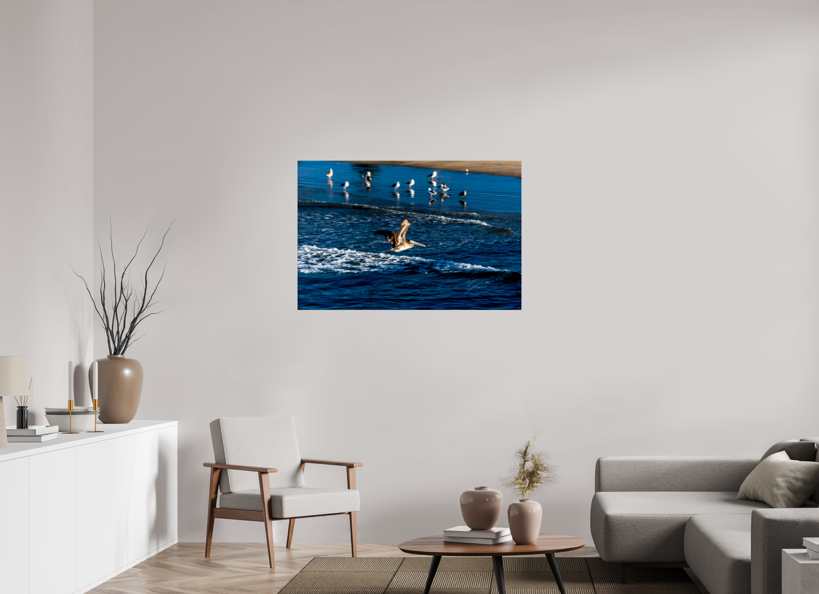 45 x 30″, PHOTO PRINT - FUJIFLEX HIGH GLOSS SOLO FLIGHT