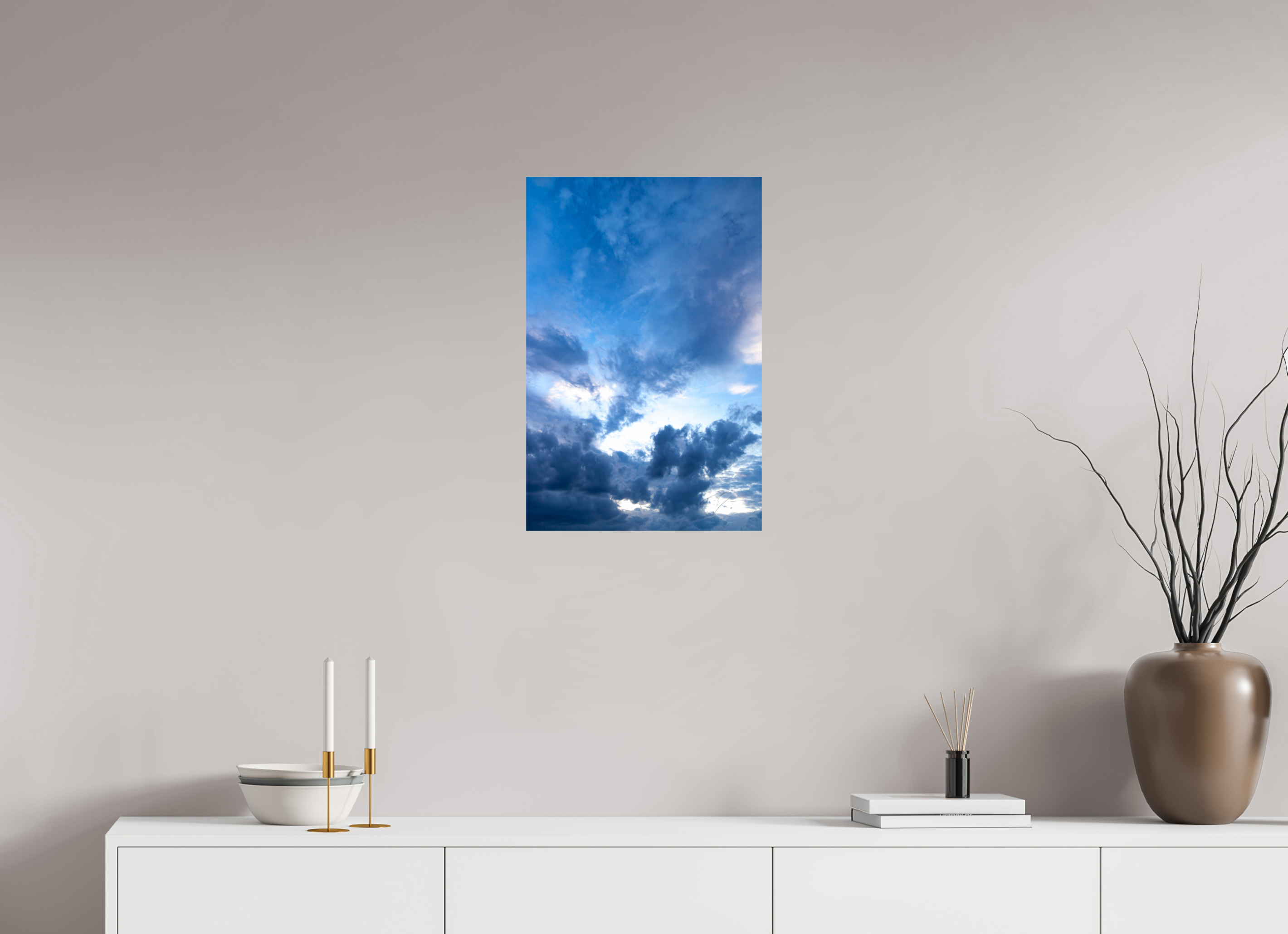 16 x 24″, PRINT ONLY [FUJI CRYSTAL DP II] BLUES OF SKY