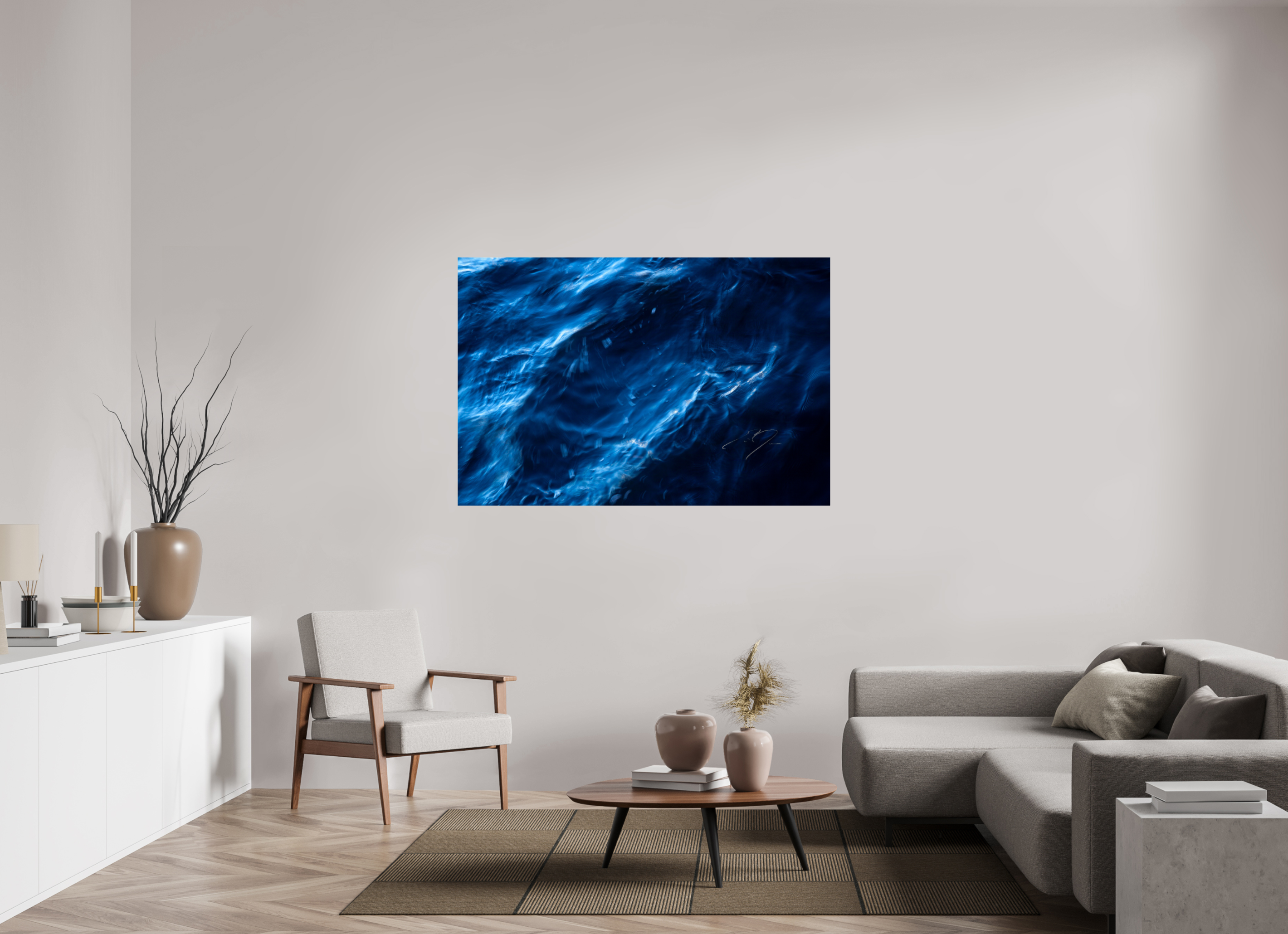 60 x 40″, PRINT ONLY [FUJI CRYSTAL DP II] WATER, No.17