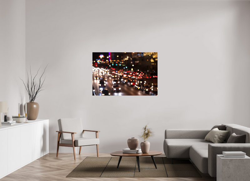 54 x 36″, PHOTO PRINT - FUJIFLEX HIGH GLOSS BEAUTIFUL CONGESTION