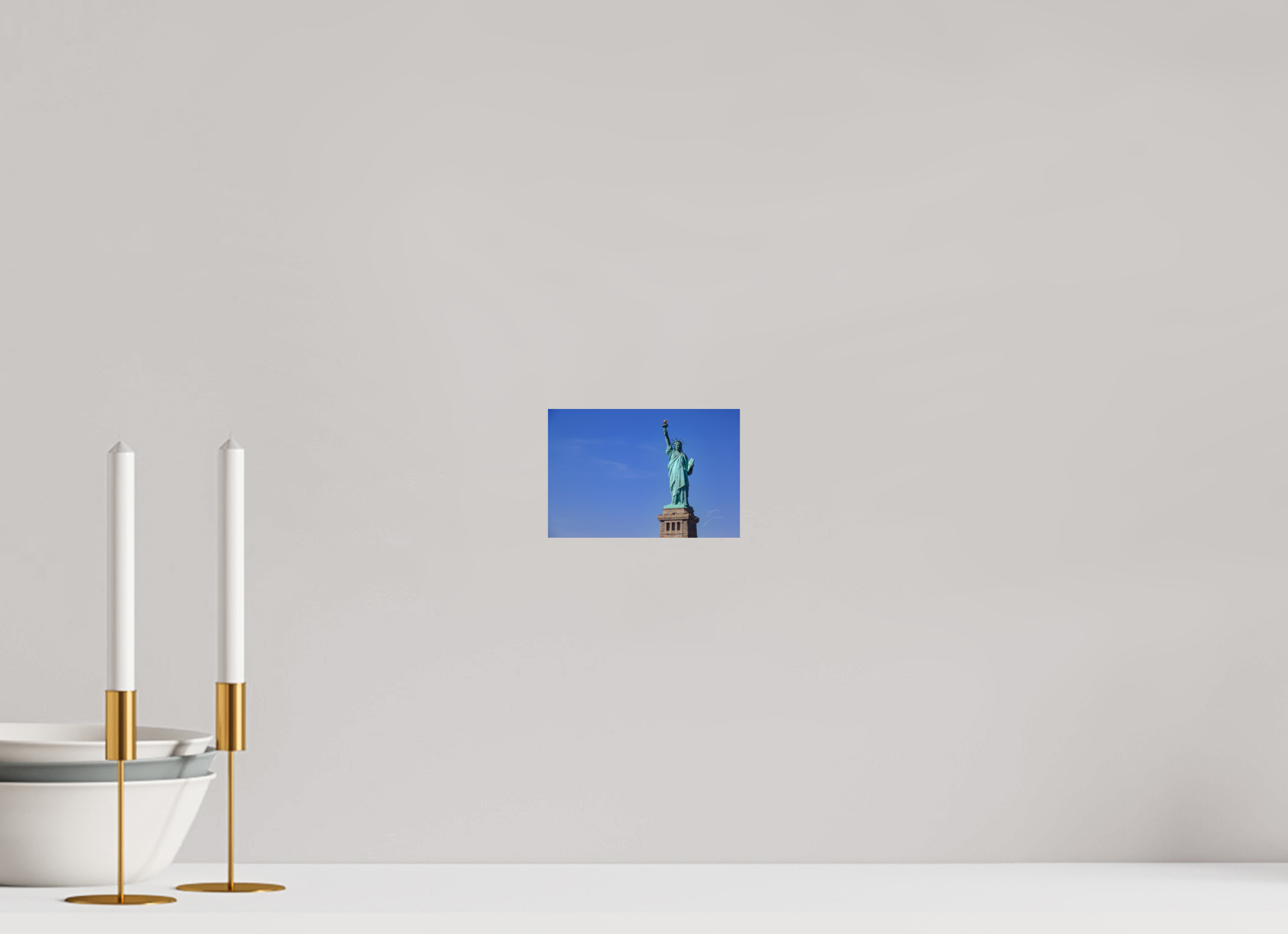 6 x 4″, PHOTO PRINT - FUJIFLEX HIGH GLOSS THE STATUE OF LIBERTY