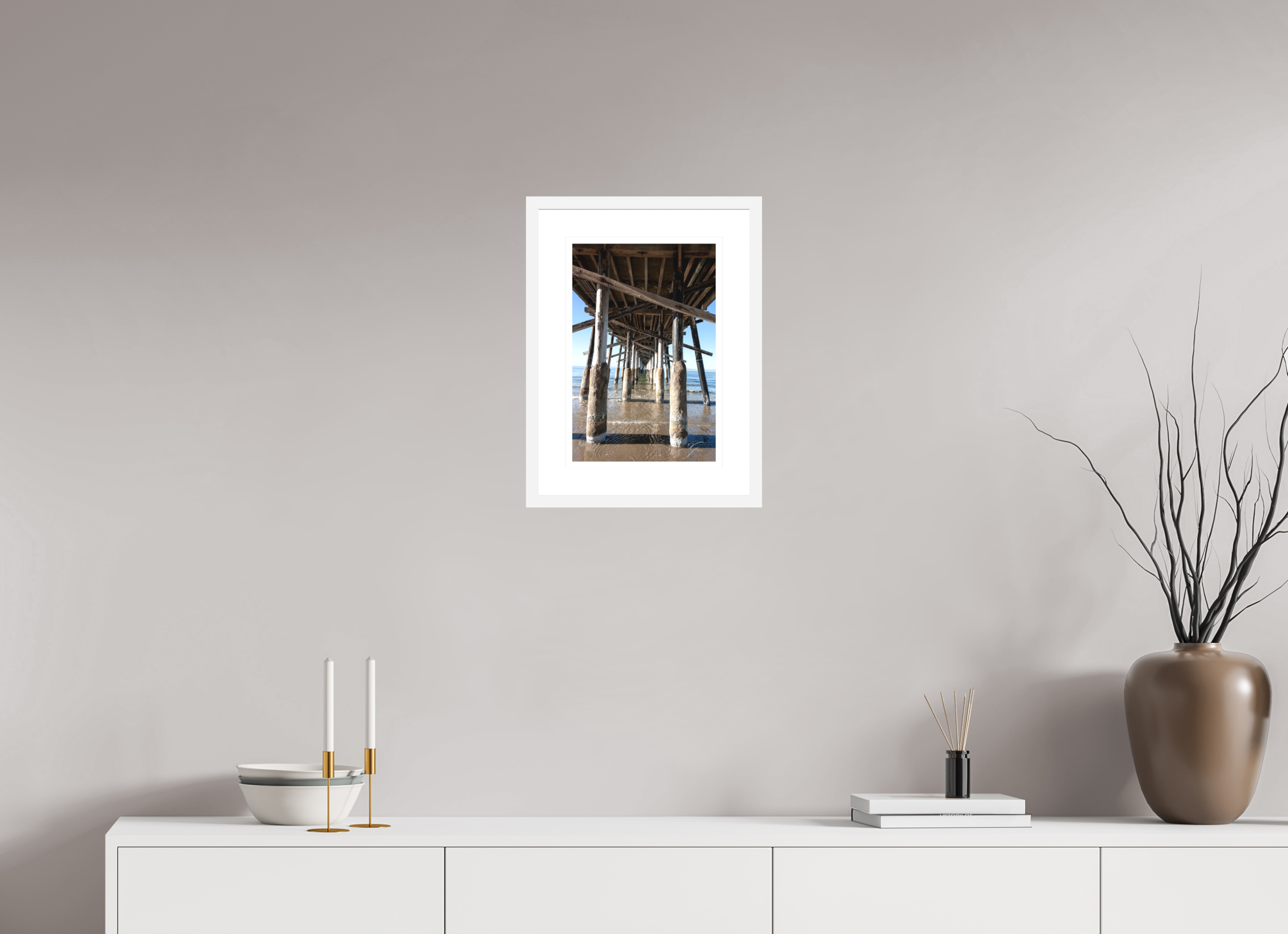 10 x 15″, FRAME - SOLID WOOD [FUJIFLEX] PIER