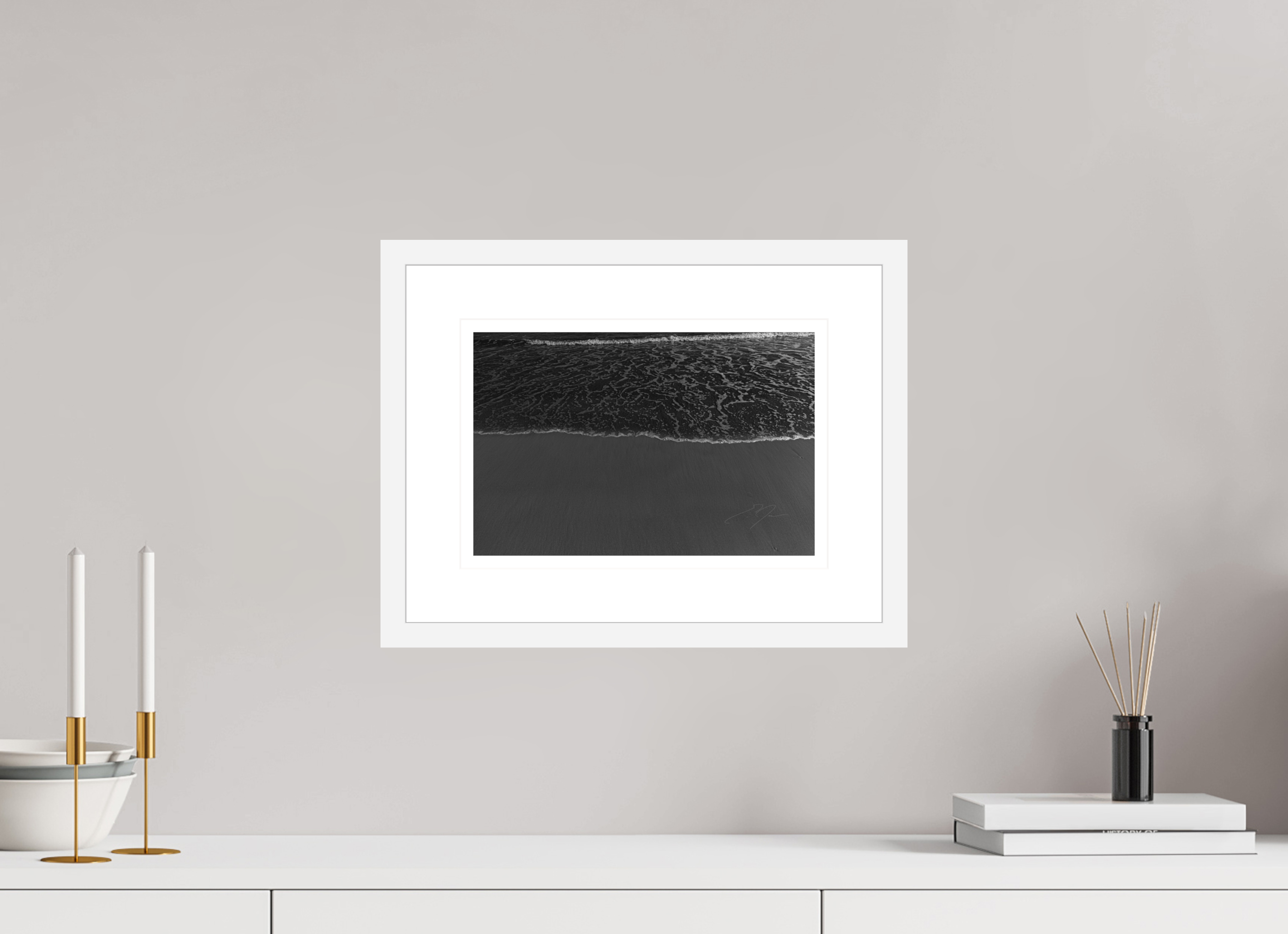 12 x 8″, FRAME - SOLID WOOD [FUJIFLEX] SERENE