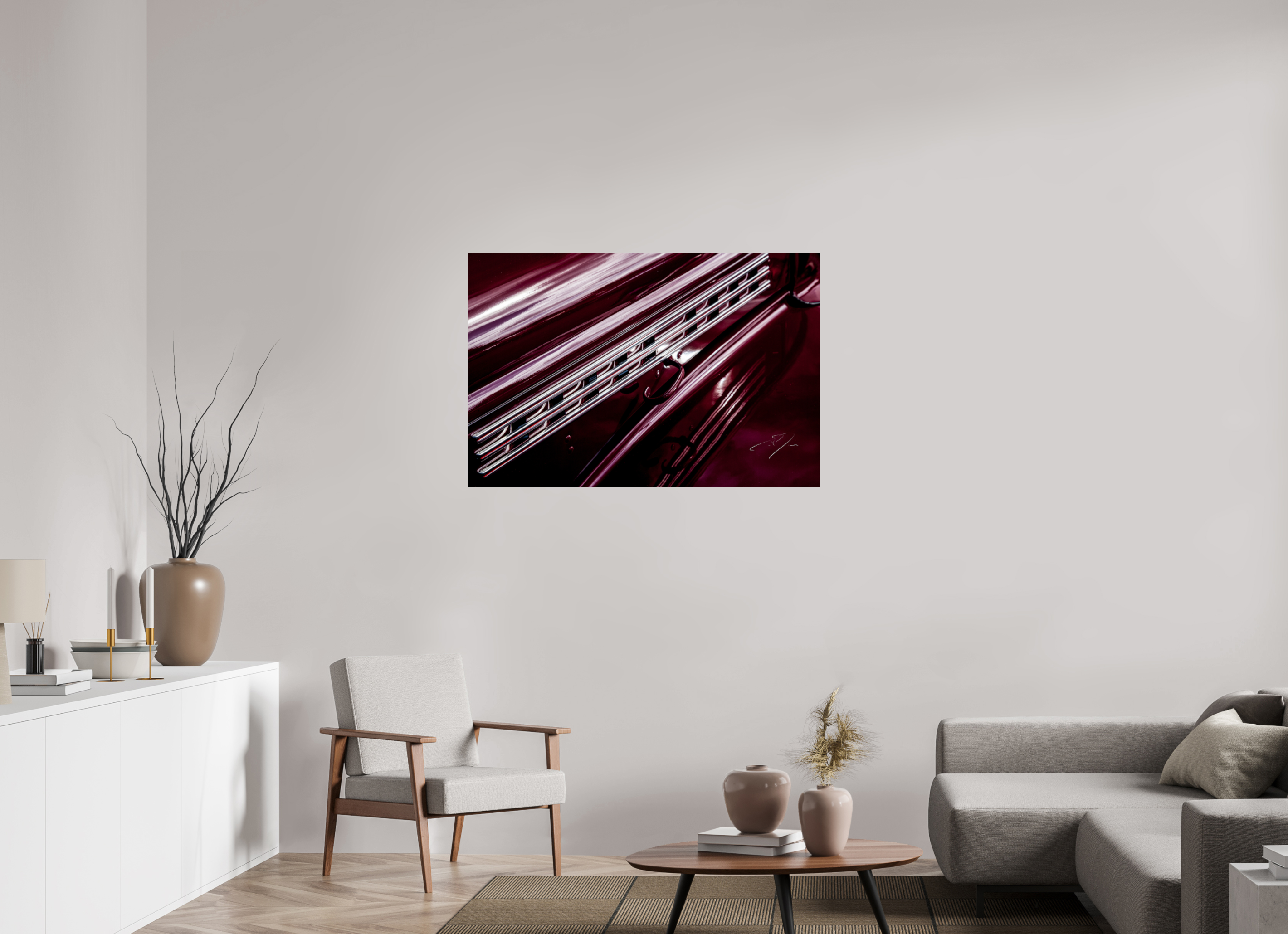 45 x 30″, PRINT ONLY [FUJI CRYSTAL DP II] 1946 CHEVY PICKUP