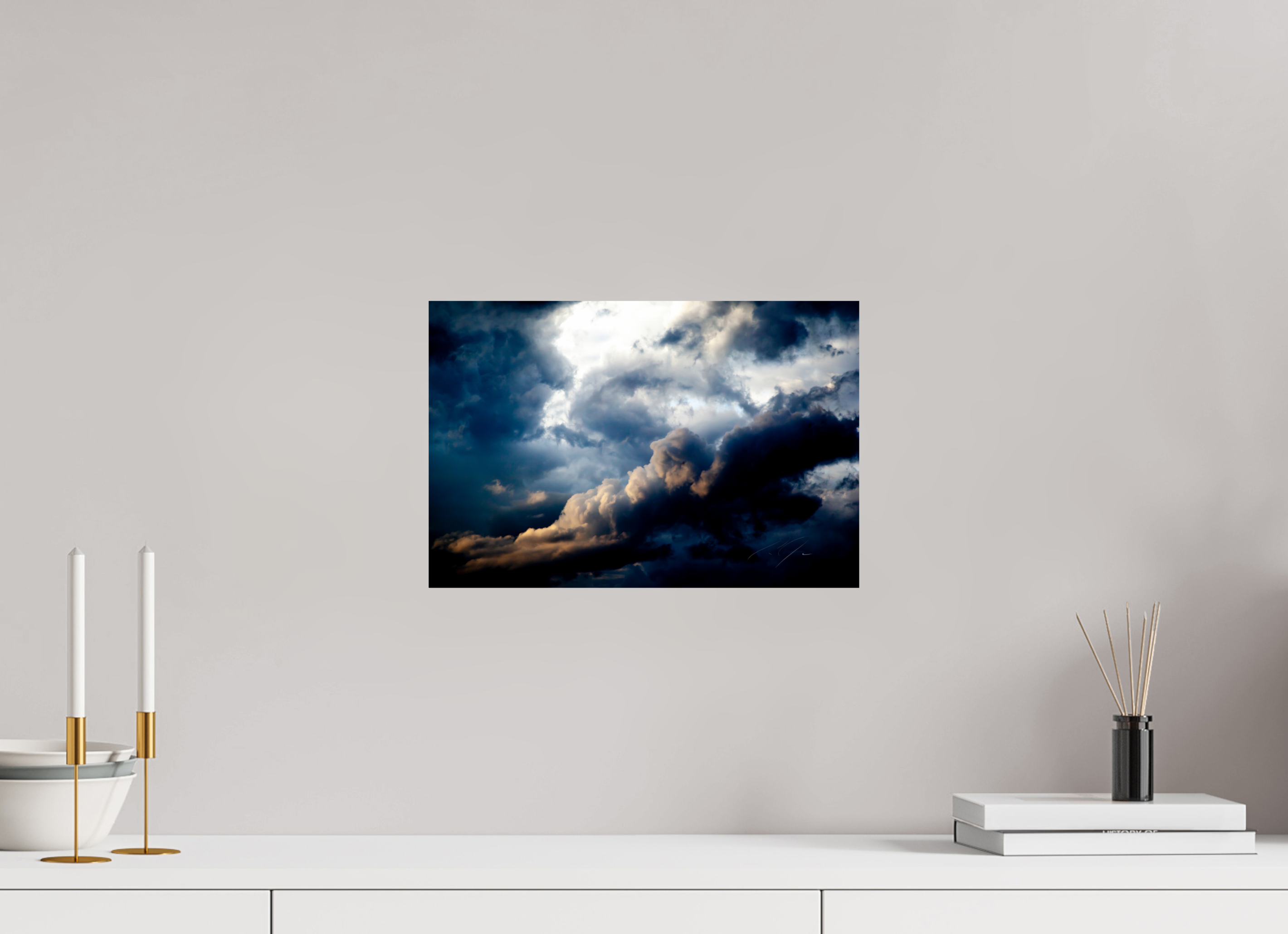 15 x 10″, PHOTO PRINT - FUJIFLEX HIGH GLOSS FINDING BEAUTY IN THE STORM
