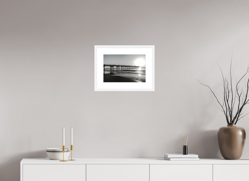 15 x 10″, FRAME - SOLID WOOD [FUJIFLEX] SUN LED