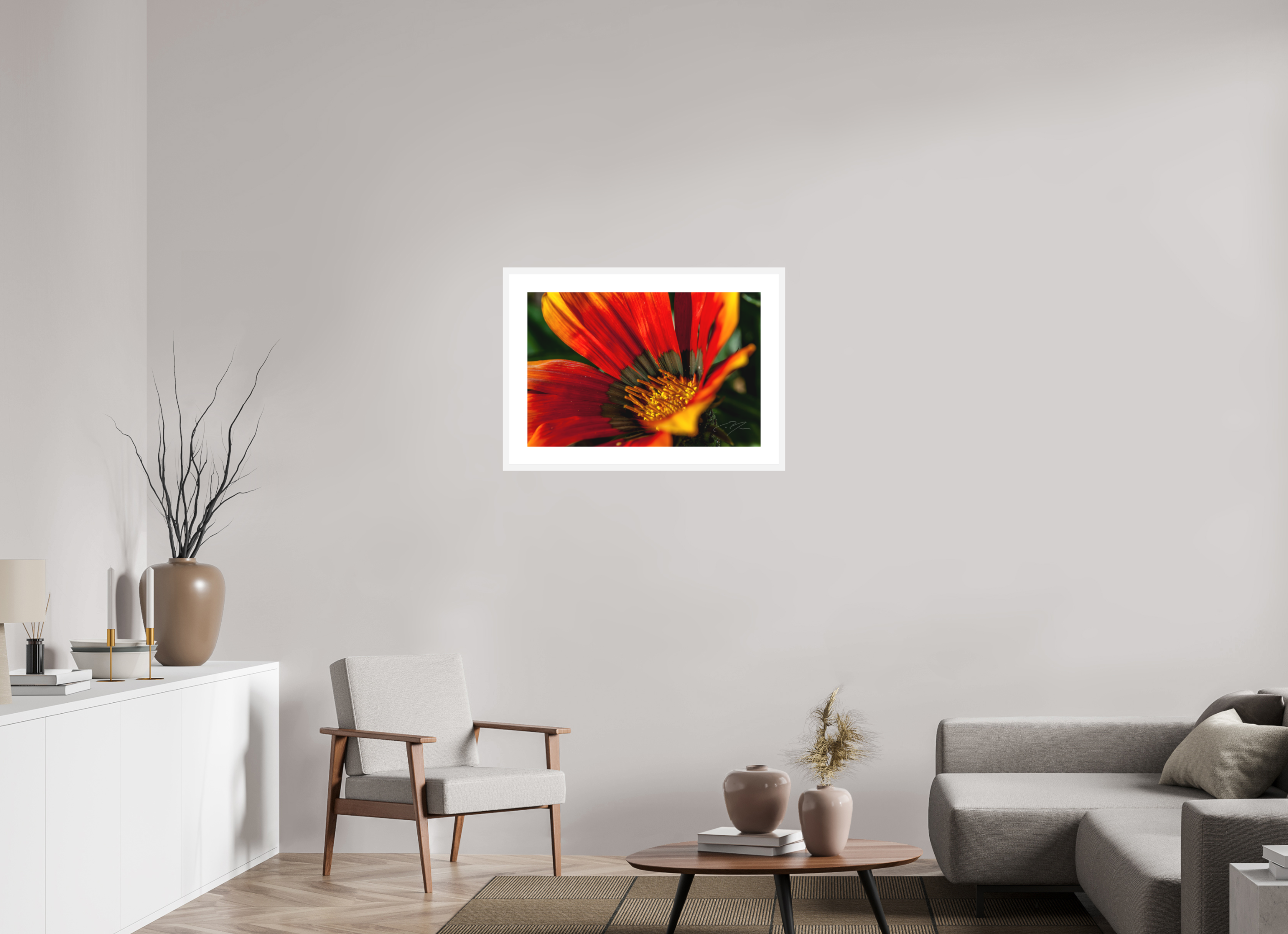 30 x 20″, FRAME - SOLID WOOD [FUJIFLEX] FALL IN LOVE