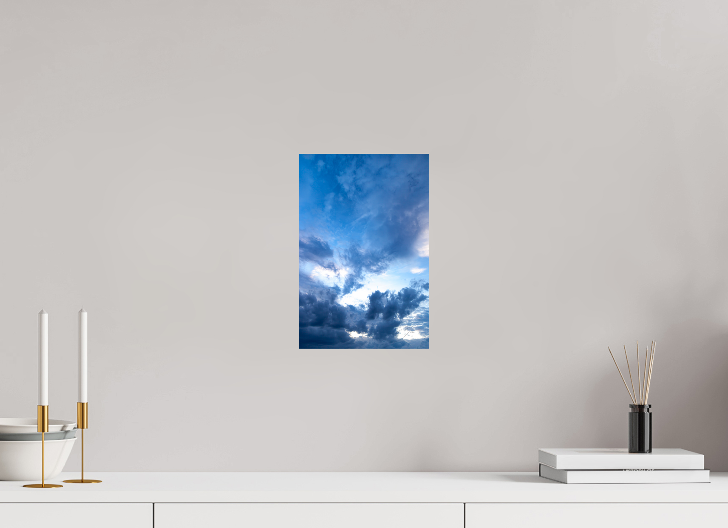 8 x 12″, PRINT ONLY [FUJI CRYSTAL DP II] BLUES OF SKY