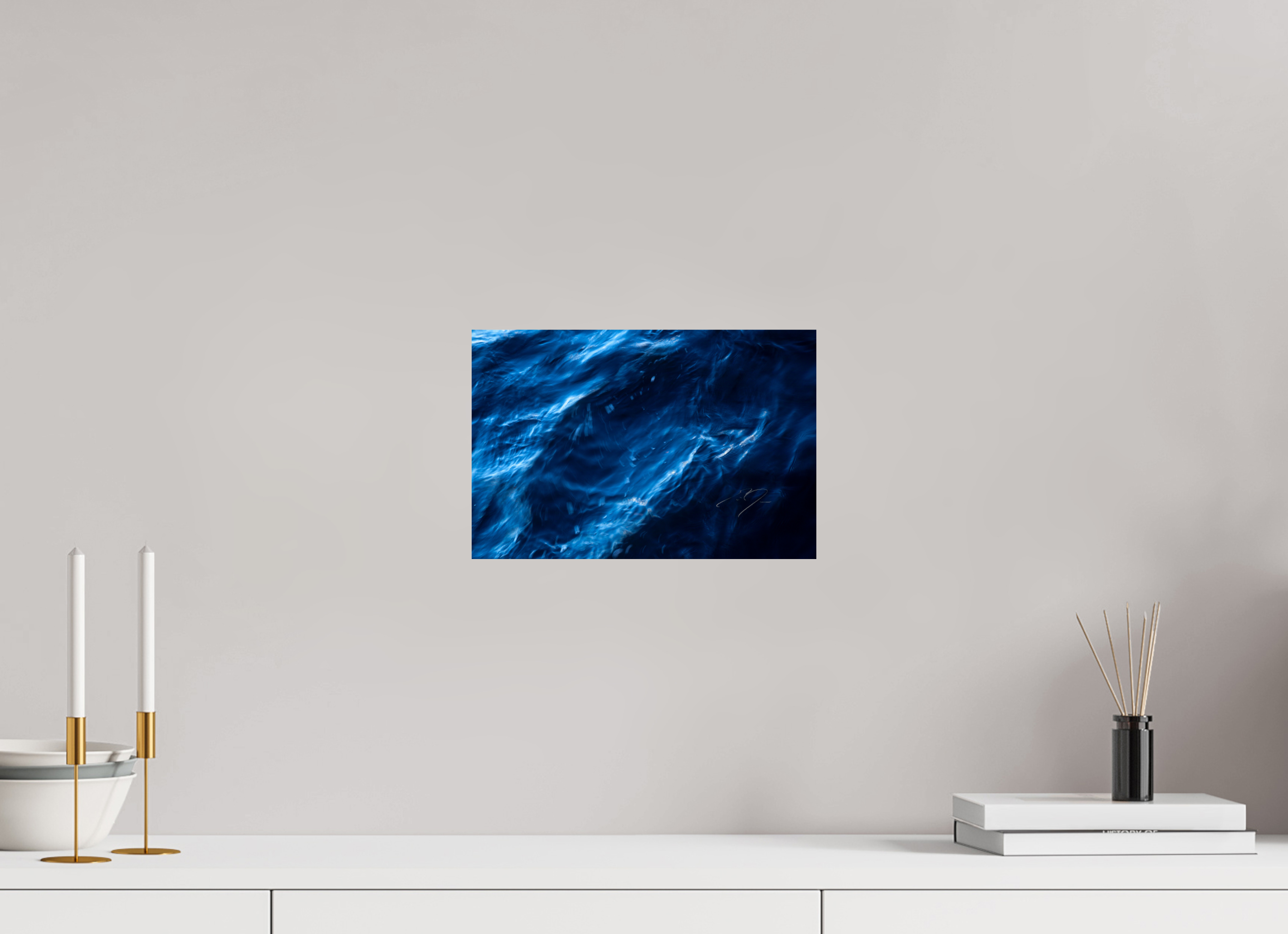 12 x 8″, PRINT ONLY [FUJI CRYSTAL DP II] WATER, No.17