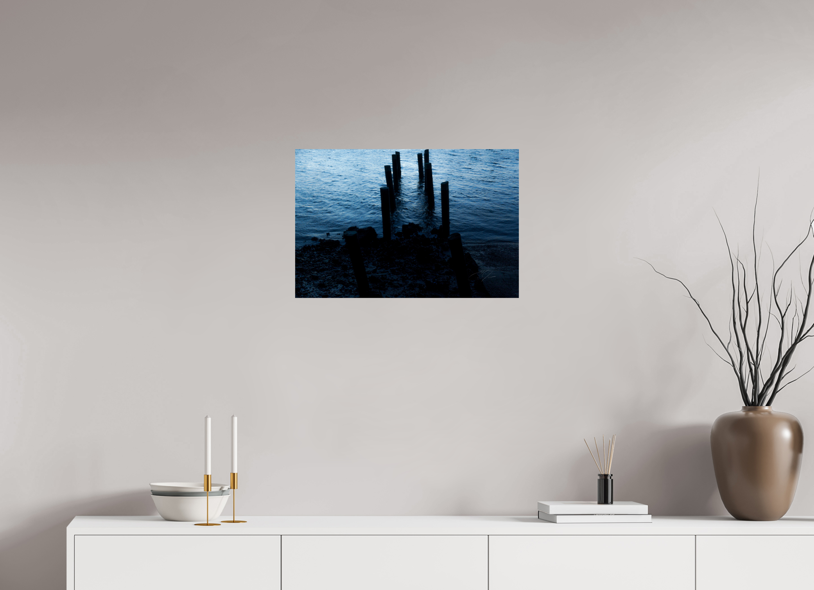 24 x 16″, PHOTO PRINT - FUJIFLEX HIGH GLOSS PIER'S END