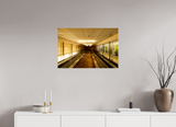30 x 20″, PHOTO PRINT - FUJIFLEX HIGH GLOSS THE LONG HALL