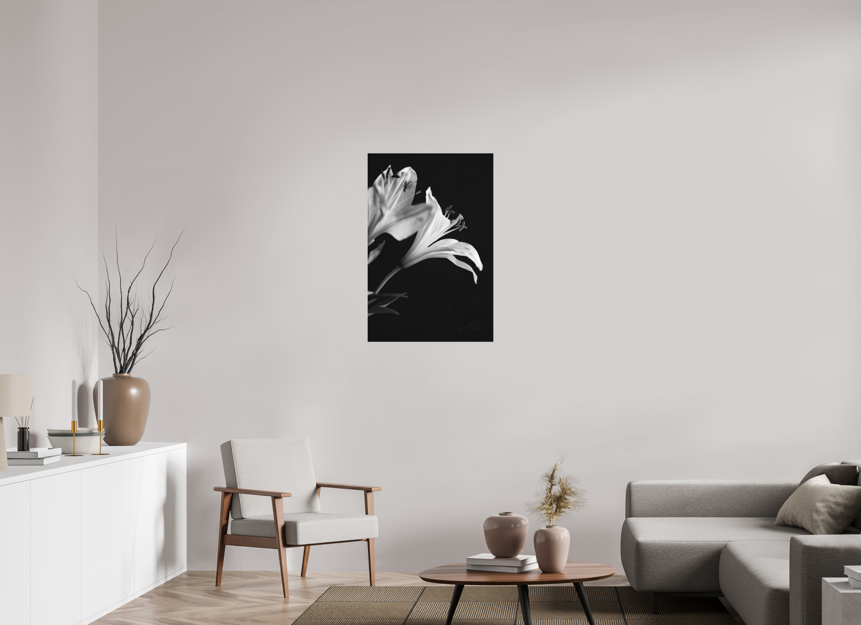 24 x 36″, PRINT ONLY [FUJI CRYSTAL DP II] PETALS' LIGHT