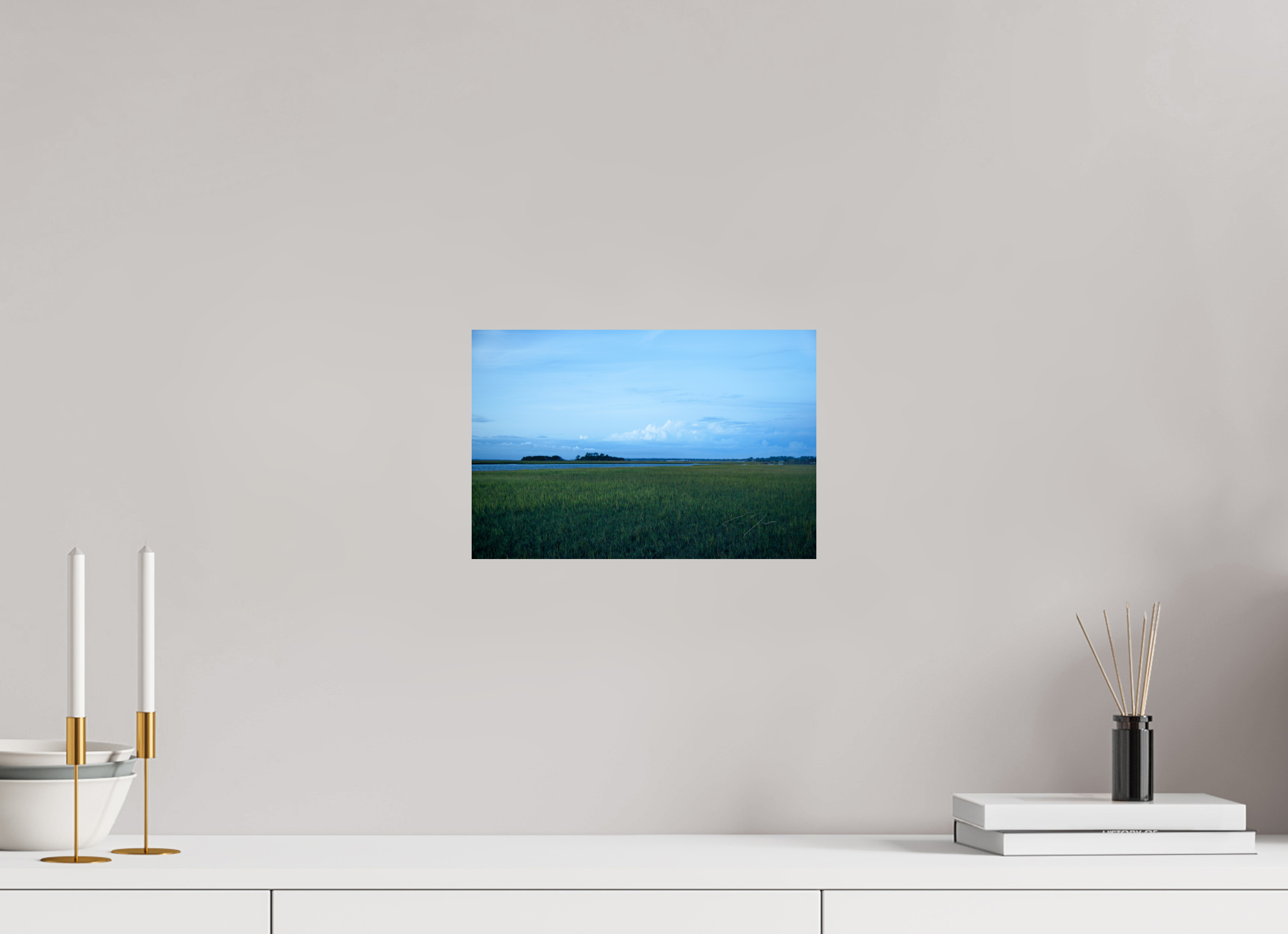 12 x 8″, PRINT ONLY [FUJI CRYSTAL DP II] GREEN PASTURE