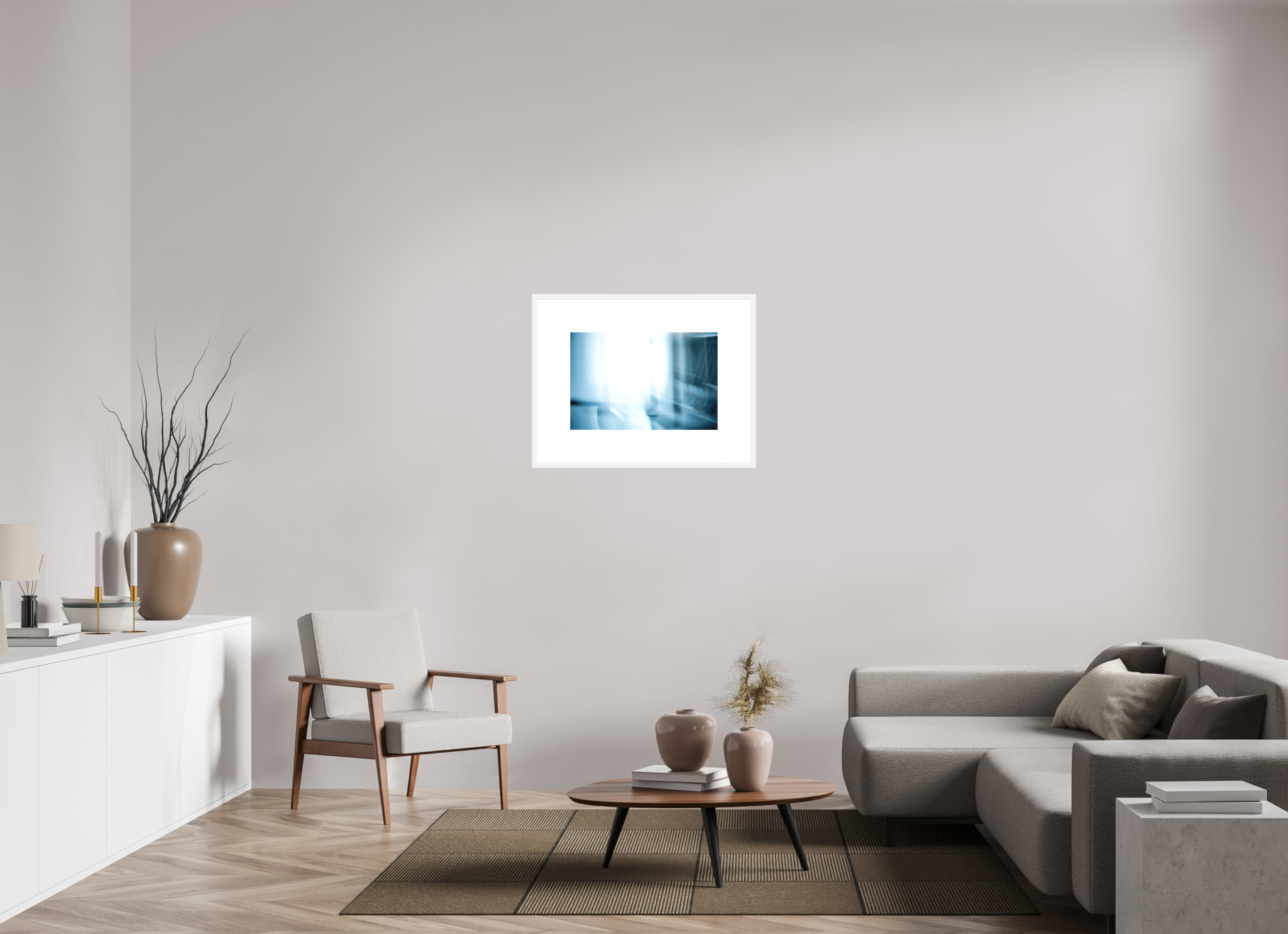 24 x 16″, FRAME SOLID WOOD [FUJI CRYSTAL DP II MATTE FLOAT GLASS] QUARANTINE, No.9