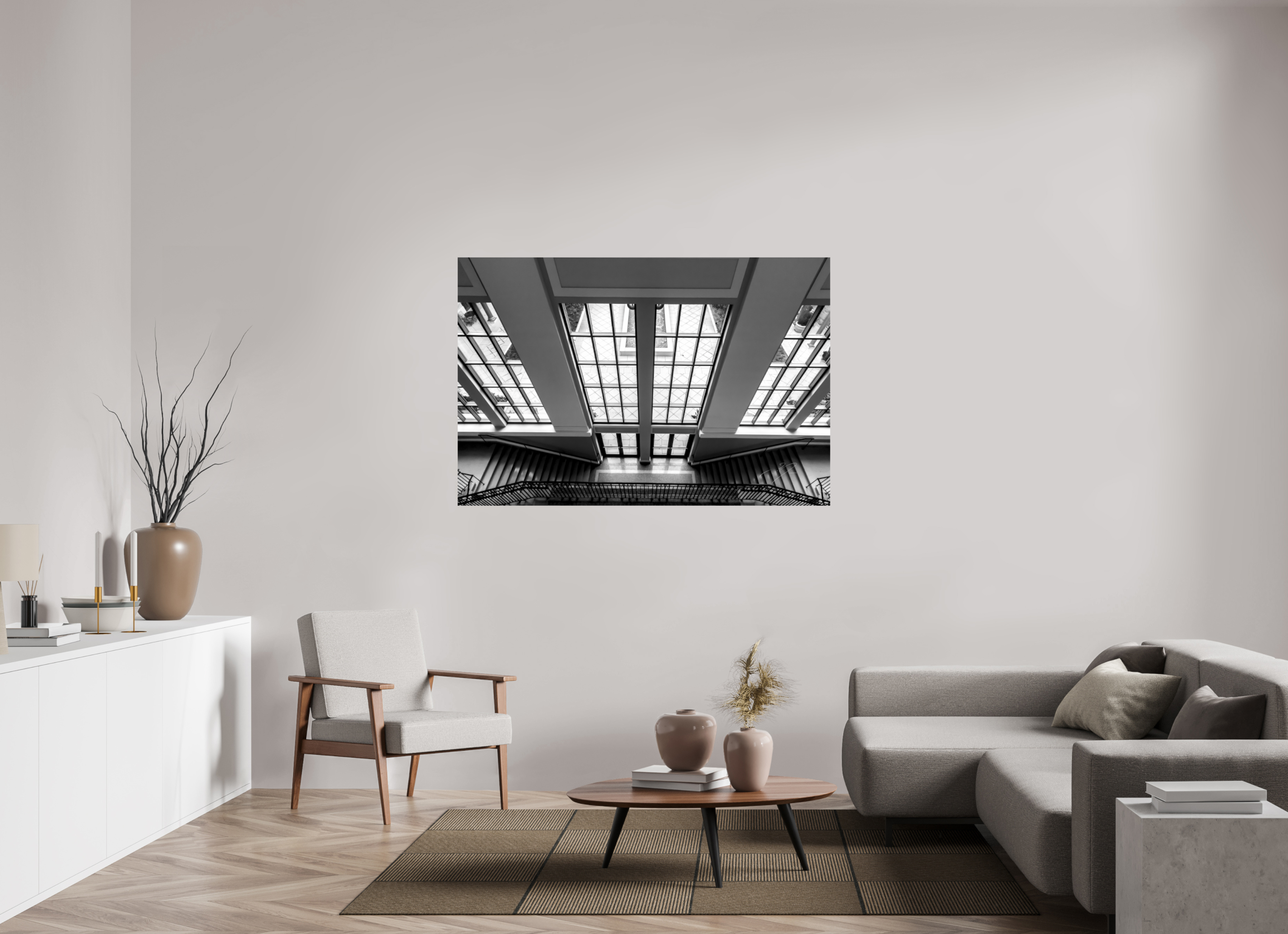 60 x 40″, PRINT ONLY [FUJI CRYSTAL DP II] OVER THE BALCONY