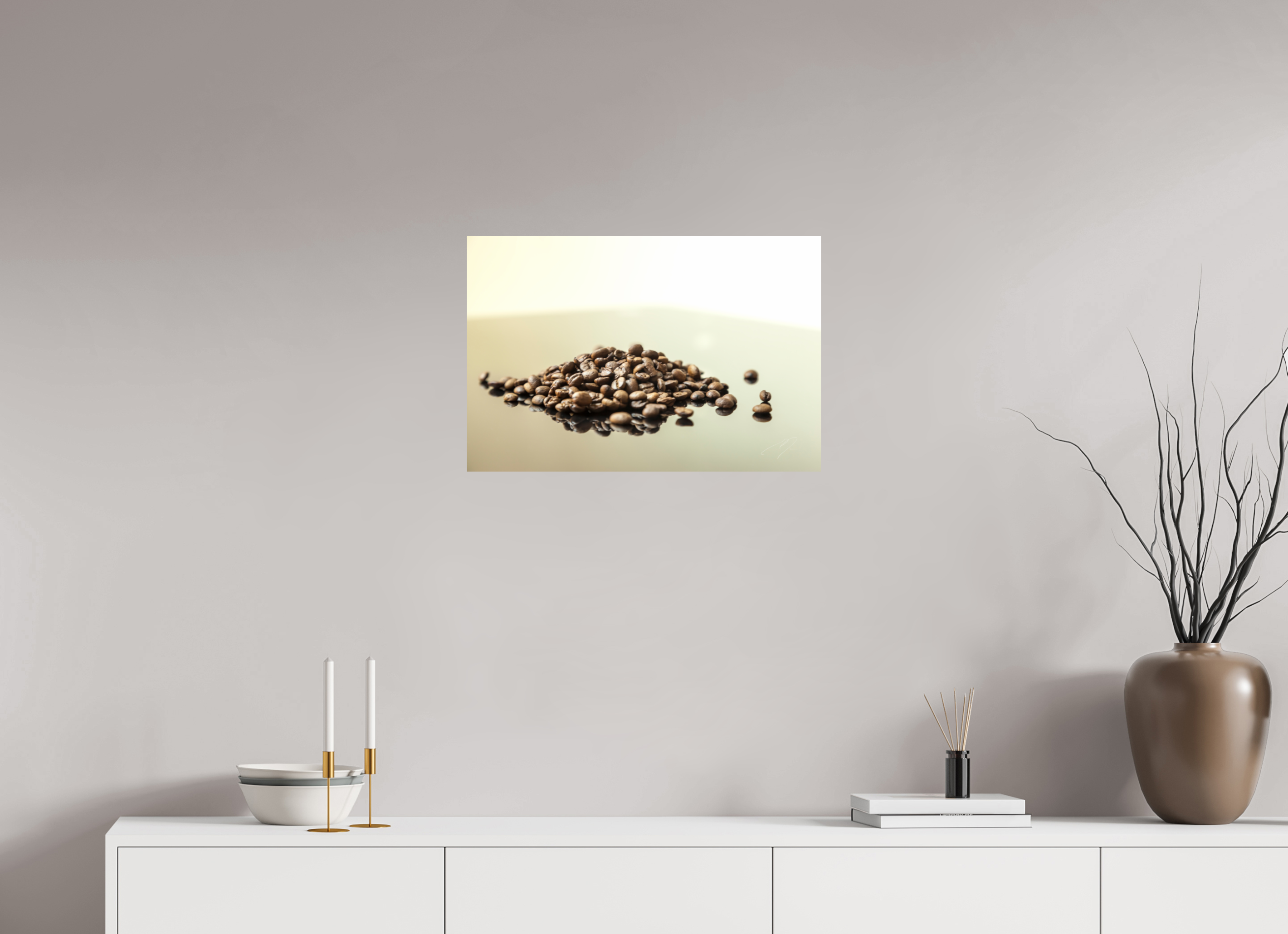 24 x 16″, PRINT ONLY [FUJI CRYSTAL DP II] COFFEE BEANS, No.2