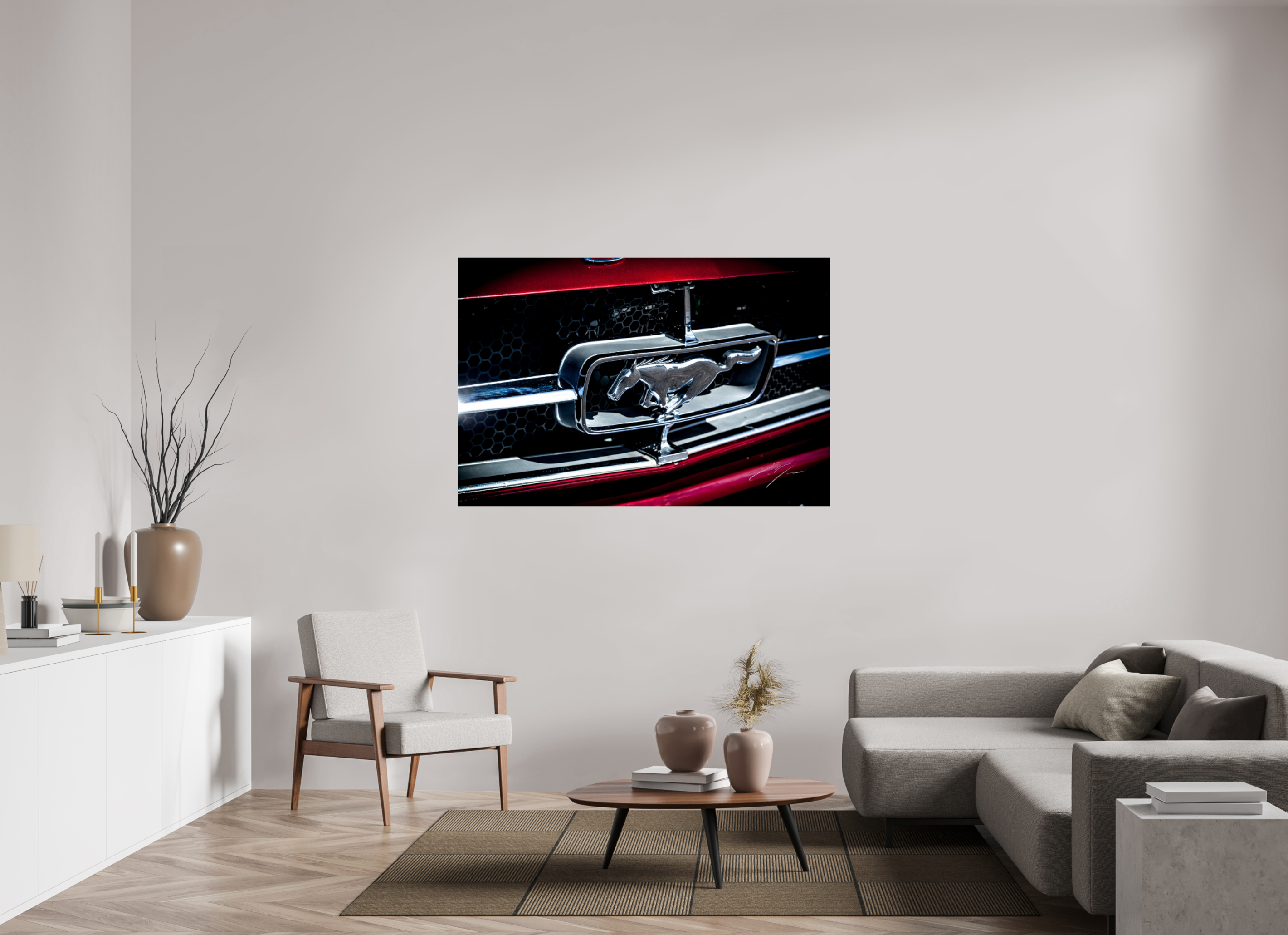 60 x 40″, PRINT ONLY [FUJI CRYSTAL DP II] 1964.5 FORD MUSTANG, No.2