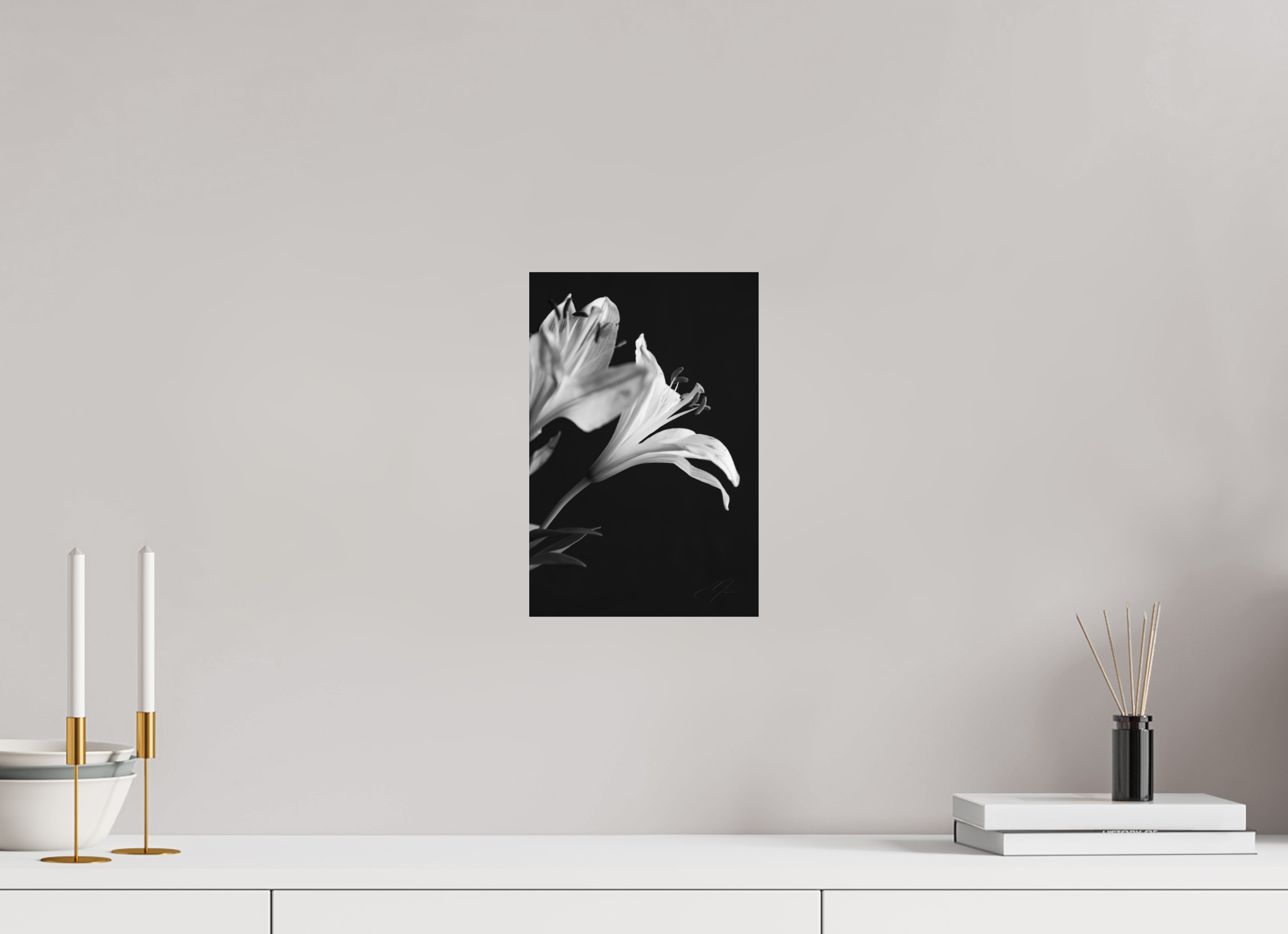 8 x 12″, PRINT ONLY [FUJI CRYSTAL DP II] PETALS' LIGHT