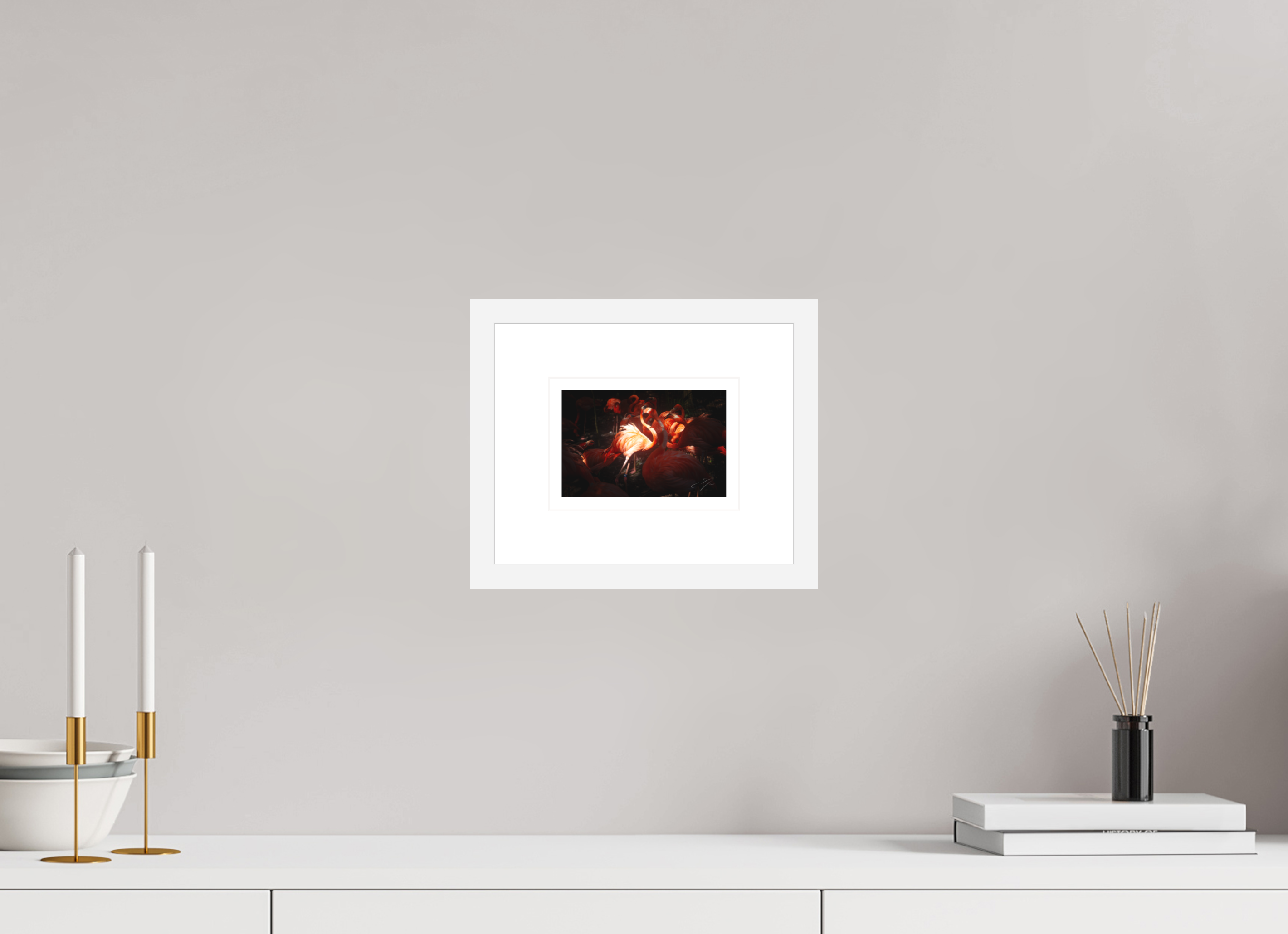 6 x 4″, FRAME - SOLID WOOD [FUJIFLEX] CENTER OF ATTENTION
