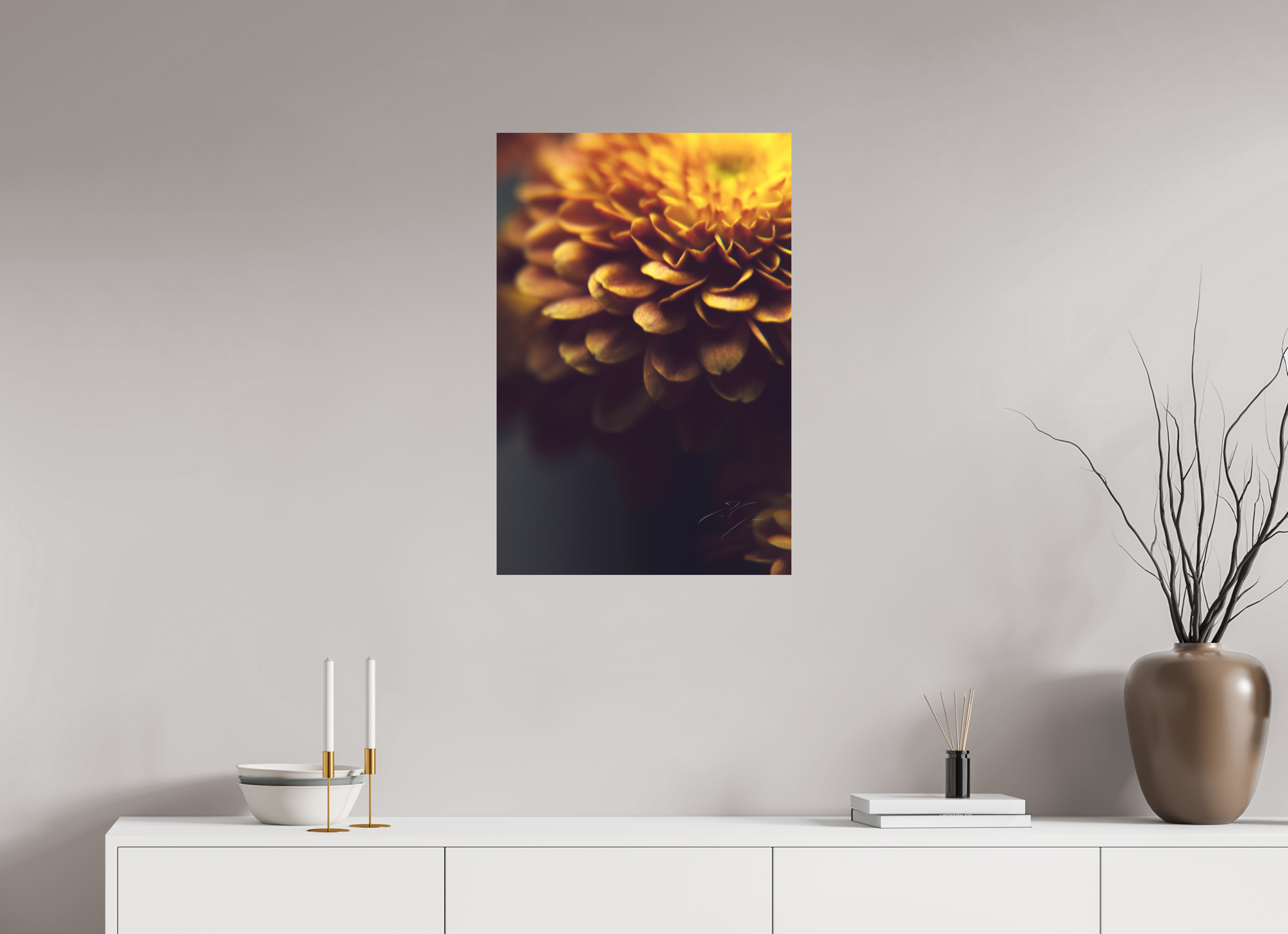 20 x 30″, PRINT ONLY [FUJI CRYSTAL DP II] RUSTIC PETALS