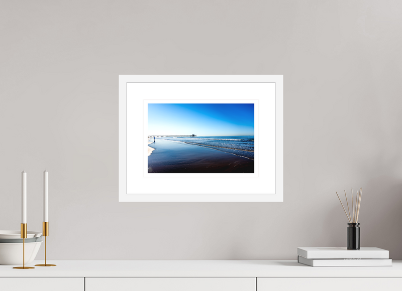 12 x 8″, FRAME - SOLID WOOD [FUJIFLEX] FOR A WALK