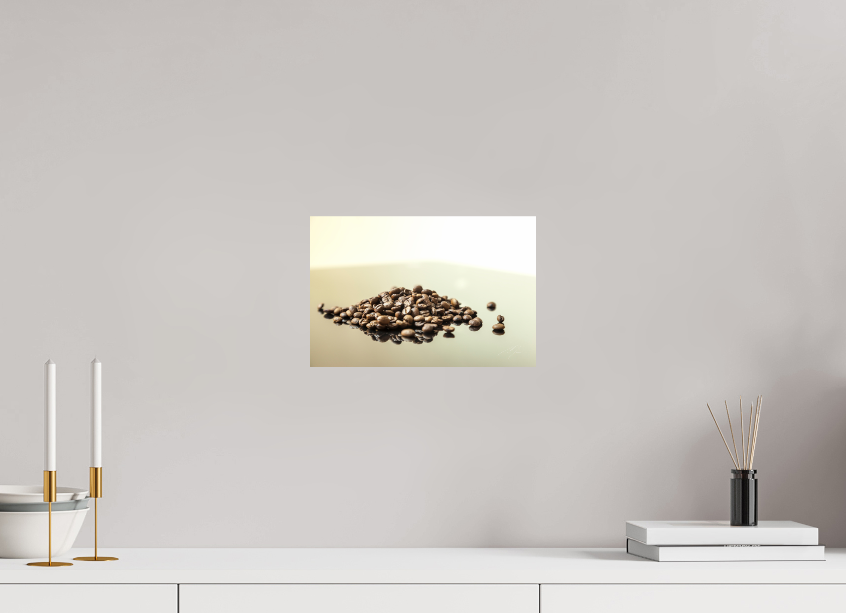 12 x 8″, PRINT ONLY [FUJI CRYSTAL DP II] COFFEE BEANS, No.2