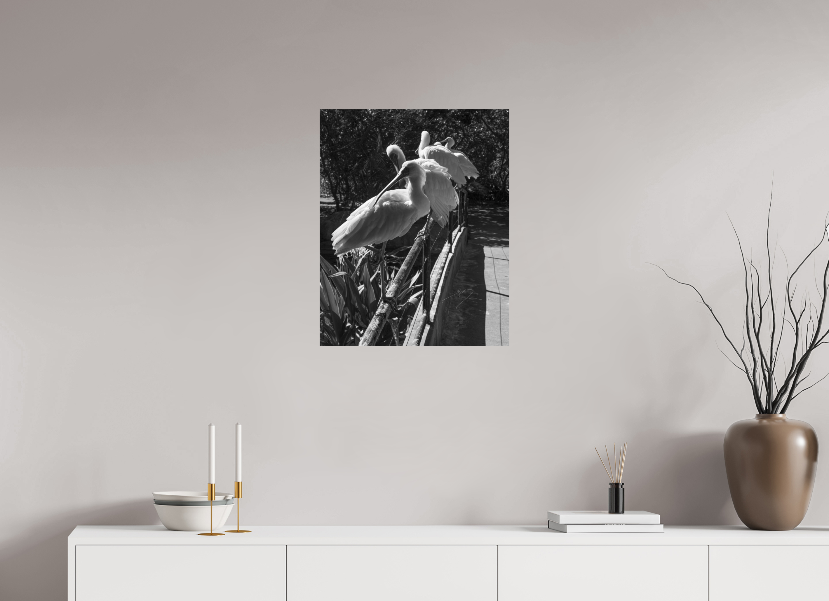 20 x 25″, PRINT ONLY [FUJI CRYSTAL DP II] LOOKING BACK
