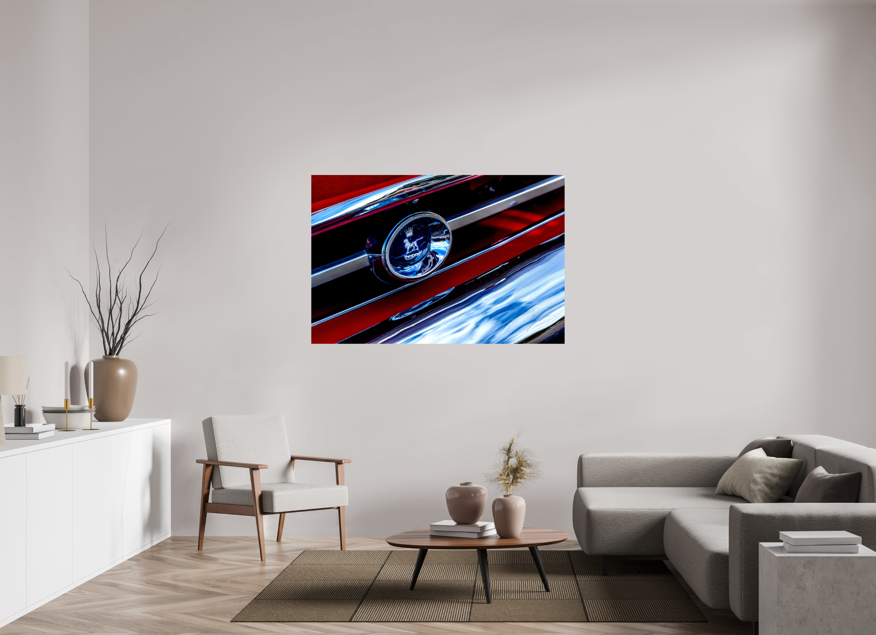 60 x 40″, PRINT ONLY [FUJI CRYSTAL DP II] 1966 TIGER SUNBEAM