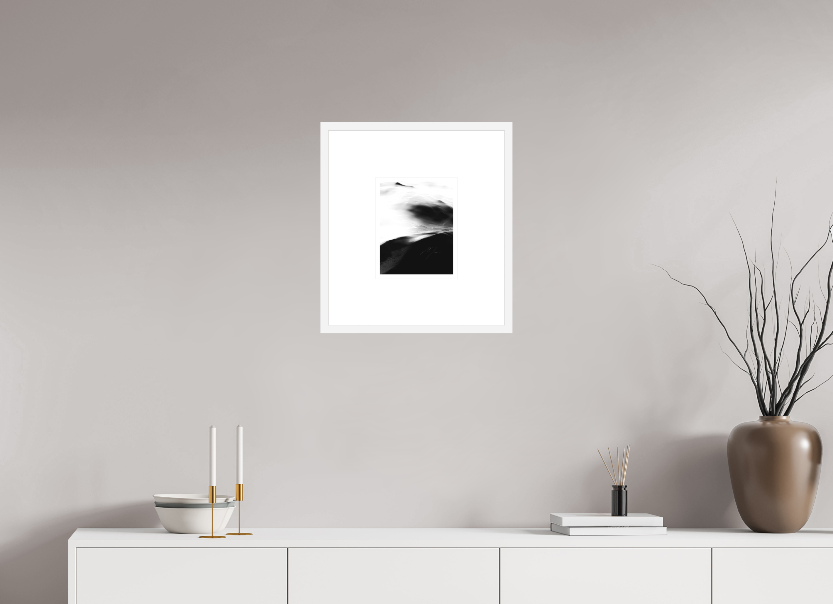 8 x 10″, FRAME SOLID WOOD [FUJIFLEX HIGH GLOSS MATTE FLOAT GLASS] RENDEZVOUS