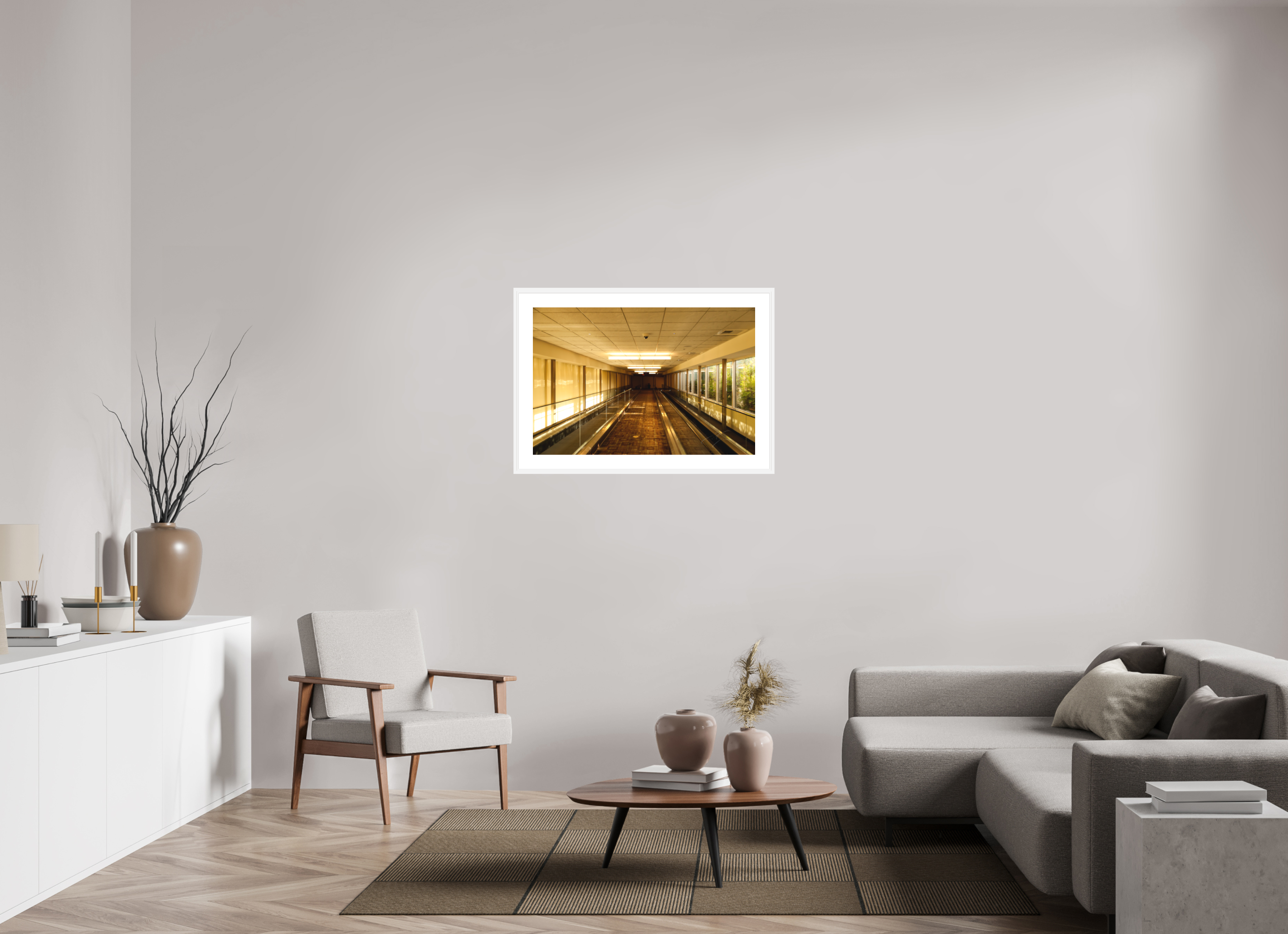 36 x 24″, FRAME - SOLID WOOD [FUJIFLEX] THE LONG HALL