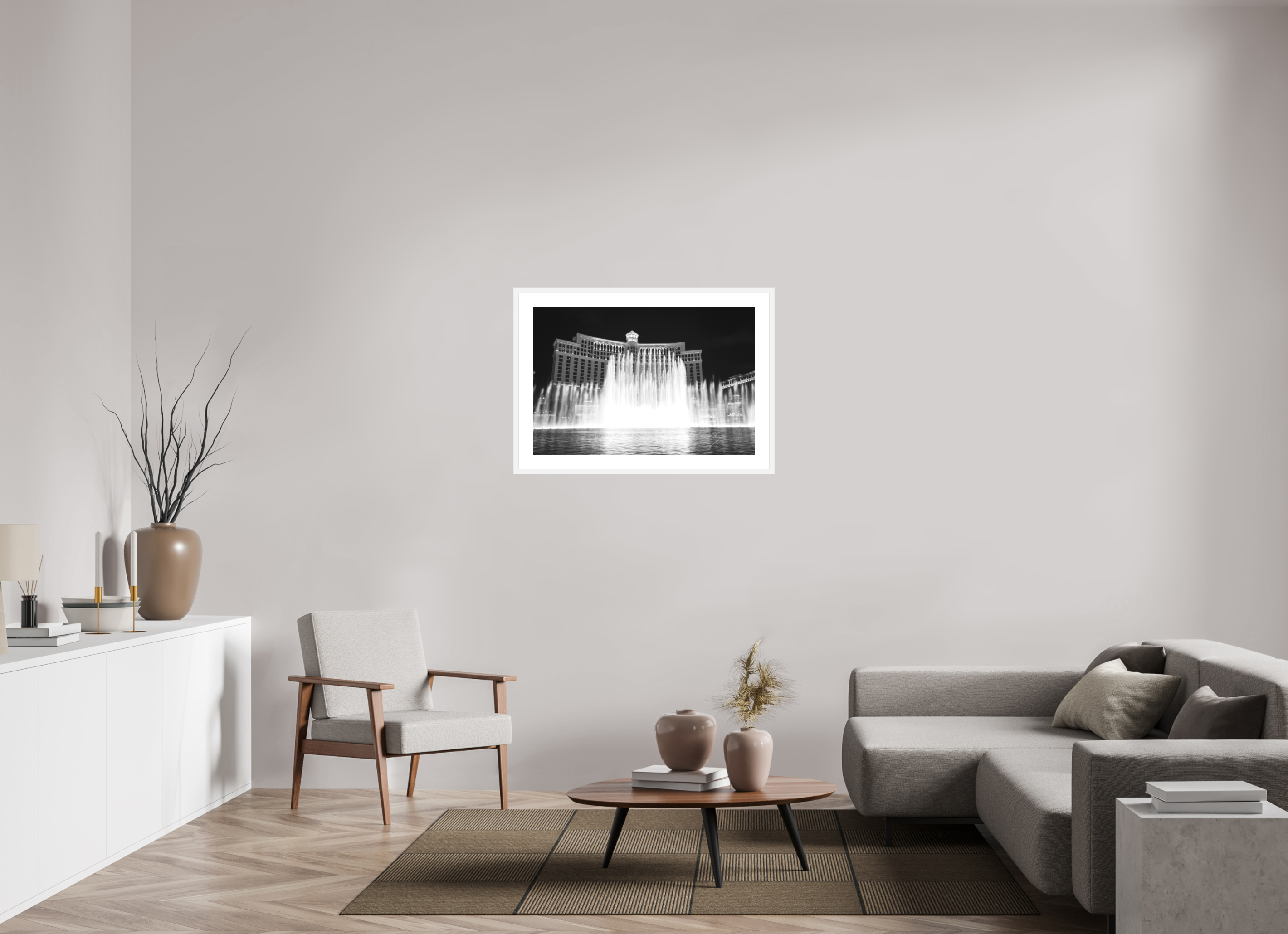 36 x 24″, FRAME - SOLID WOOD [FUJIFLEX] BELLAGIO