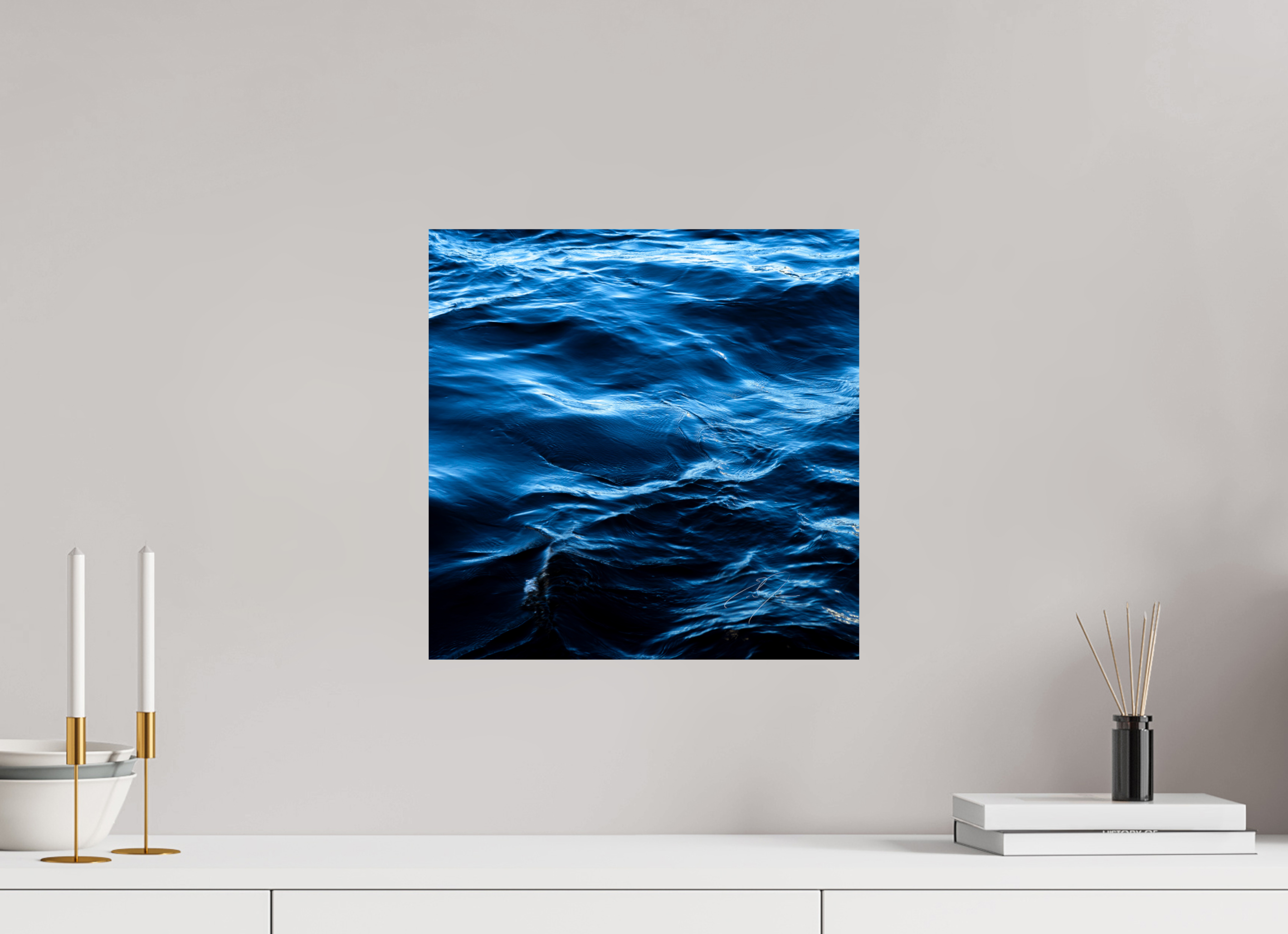 15 x 15″, PRINT ONLY [FUJI CRYSTAL DP II] WATER, No.11