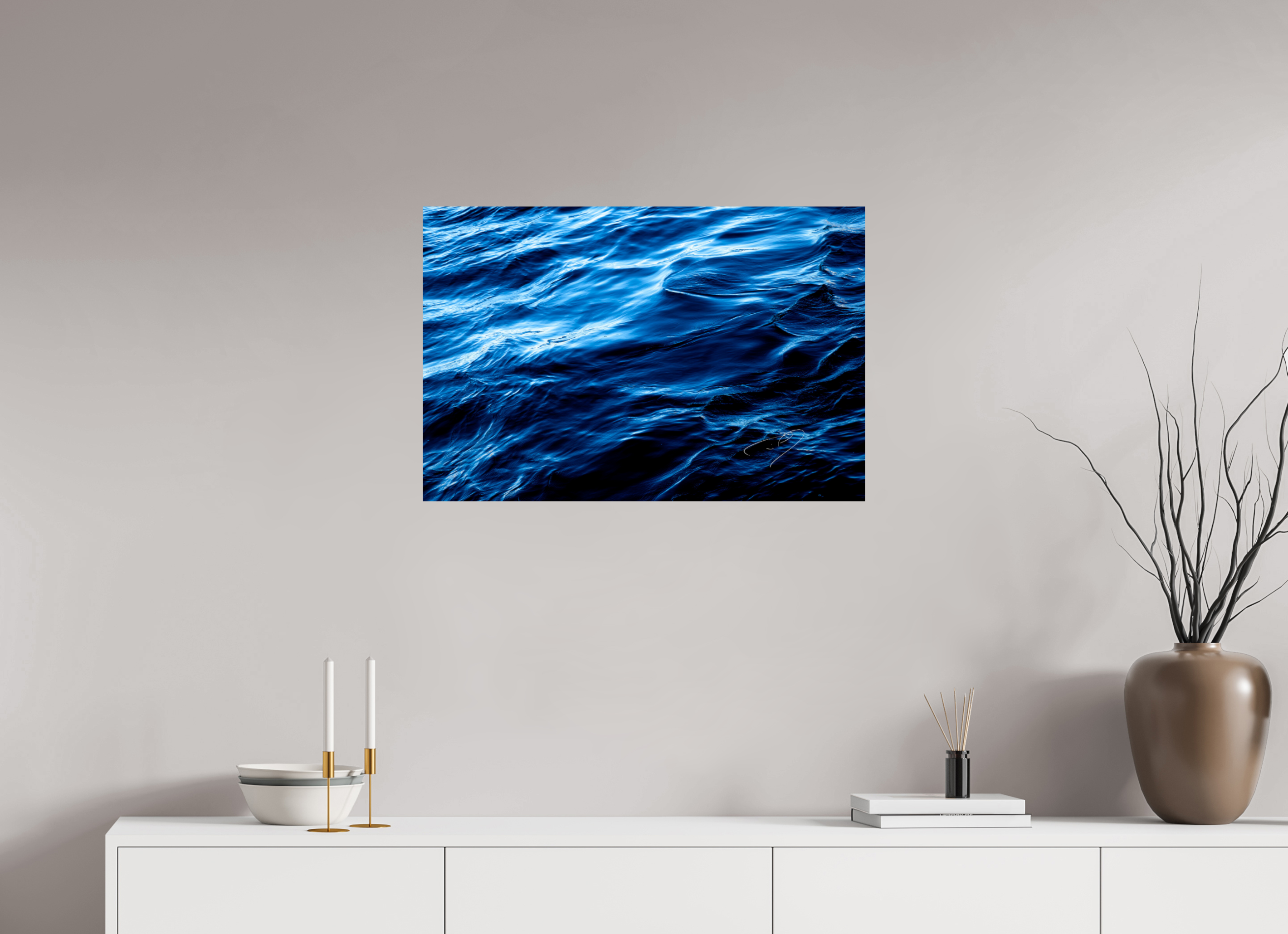30 x 20″, PRINT ONLY [FUJI CRYSTAL DP II] WATER, No.6