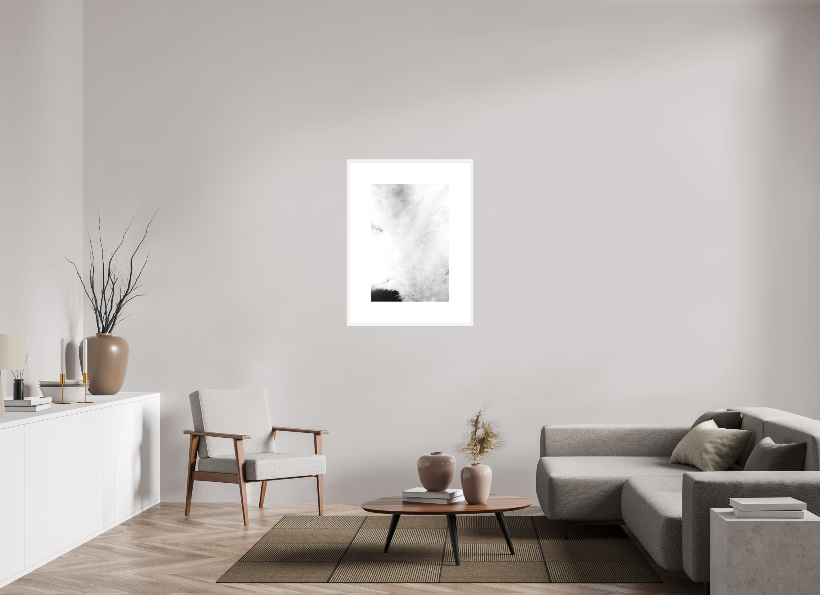 20 x 30″, FRAME SOLID WOOD [FUJI CRYSTAL DP II MATTE FLOAT GLASS] DREAM STATE, No.2