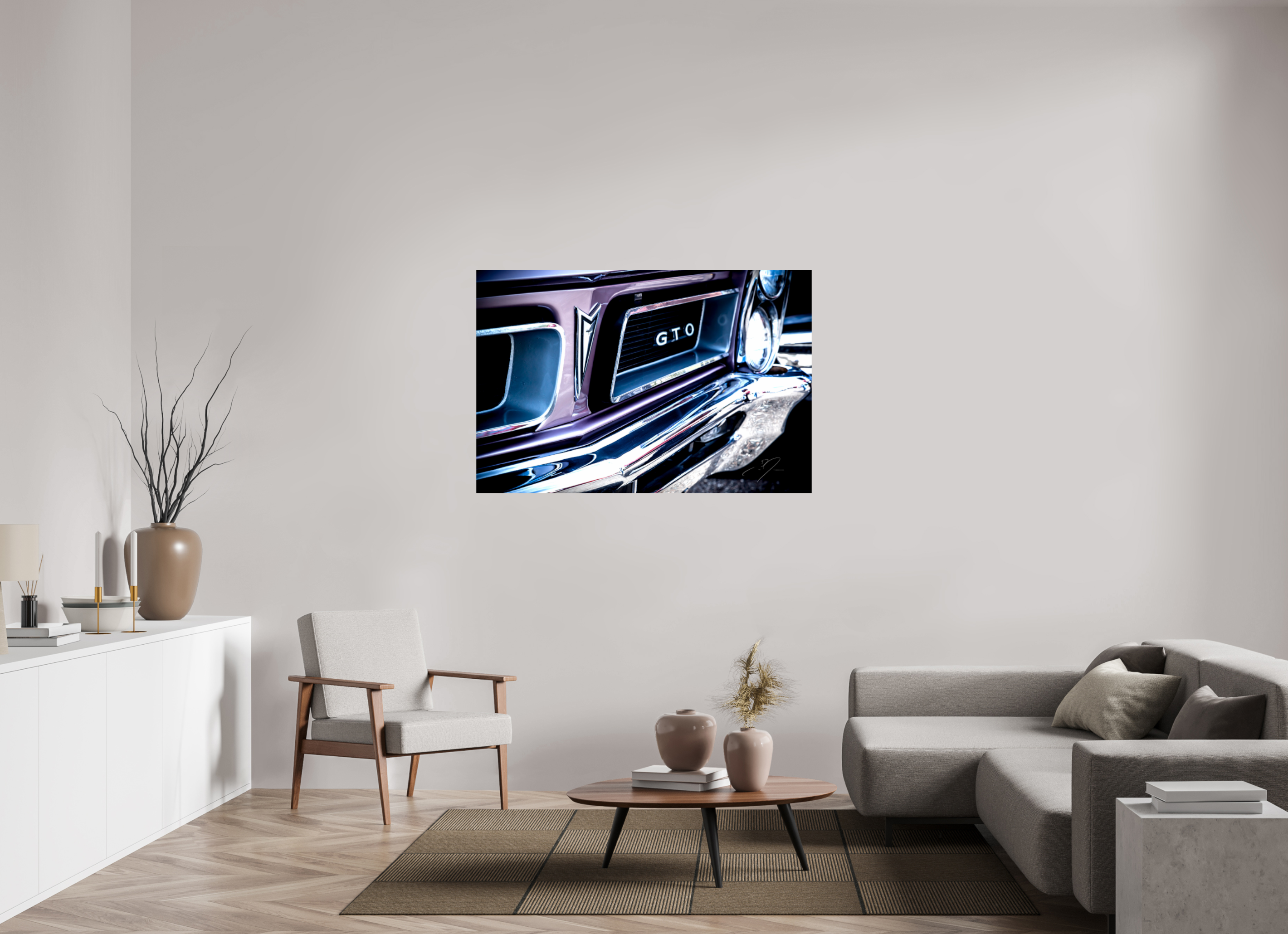54 x 36″, PRINT ONLY [FUJI CRYSTAL DP II] 1965 PONTIAC GTO, No.3