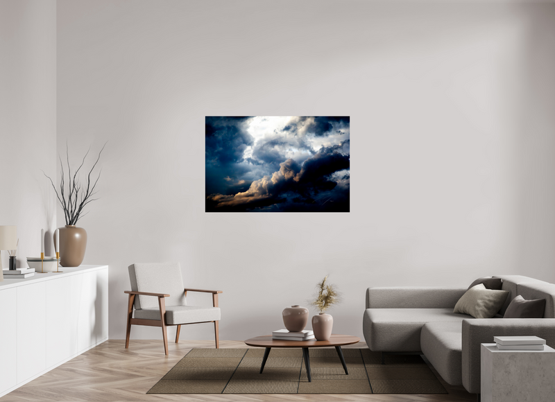 54 x 36″, PHOTO PRINT - FUJIFLEX HIGH GLOSS FINDING BEAUTY IN THE STORM