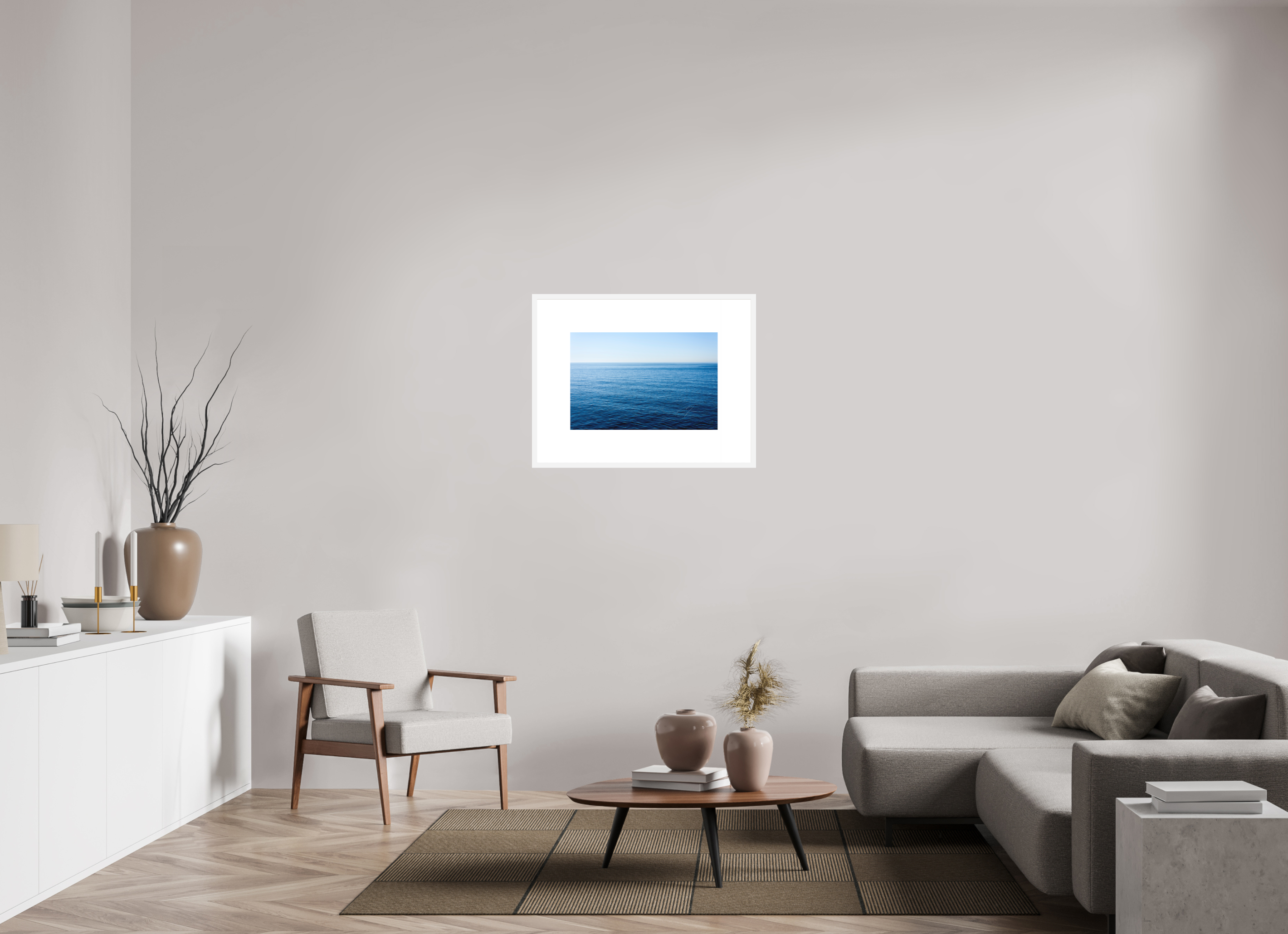 24 x 16″, FRAME SOLID WOOD [FUJIFLEX HIGH GLOSS MATTE FLOAT GLASS] ENDLESS