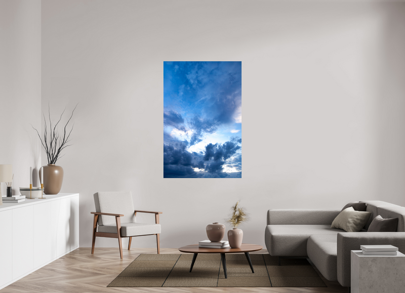 40 x 60″, PHOTO PRINT - FUJIFLEX HIGH GLOSS BLUES OF SKY