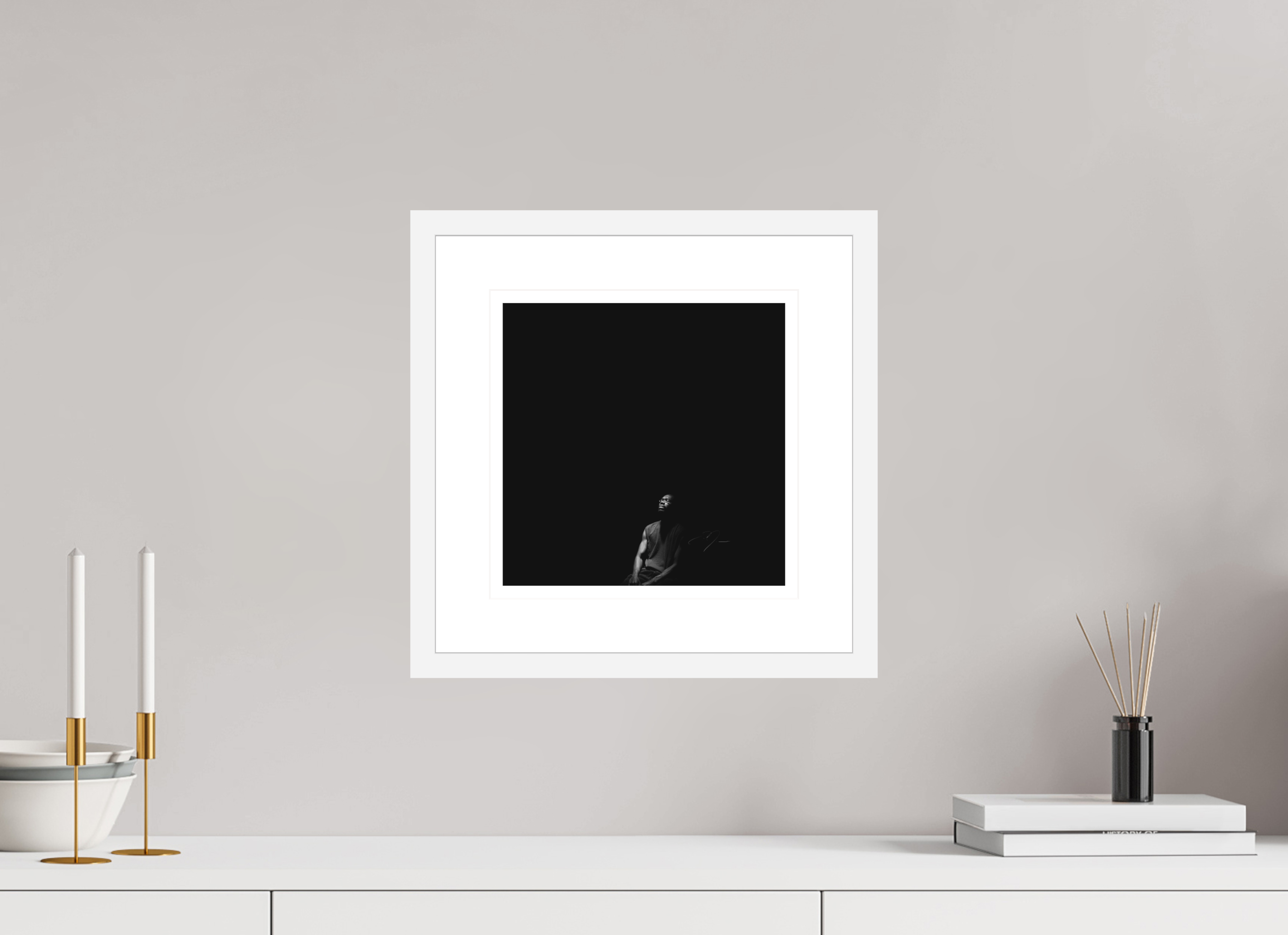 10 x 10″, FRAME - SOLID WOOD [FUJIFLEX] LISTEN