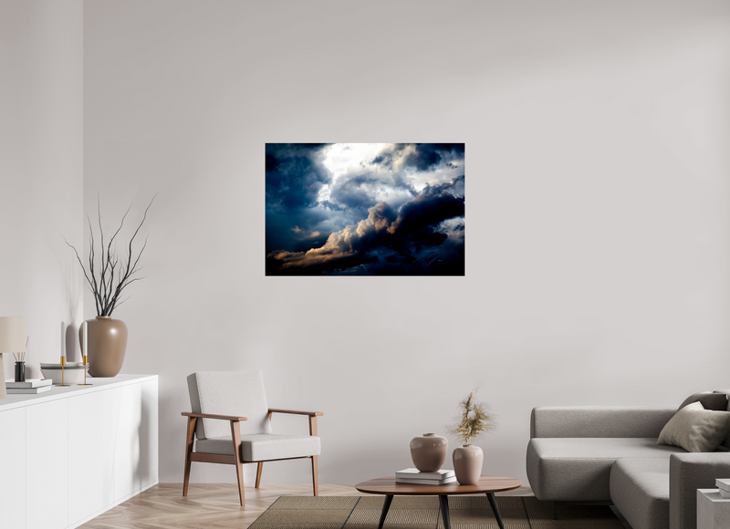 45 x 30″, PHOTO PRINT - FUJIFLEX HIGH GLOSS FINDING BEAUTY IN THE STORM