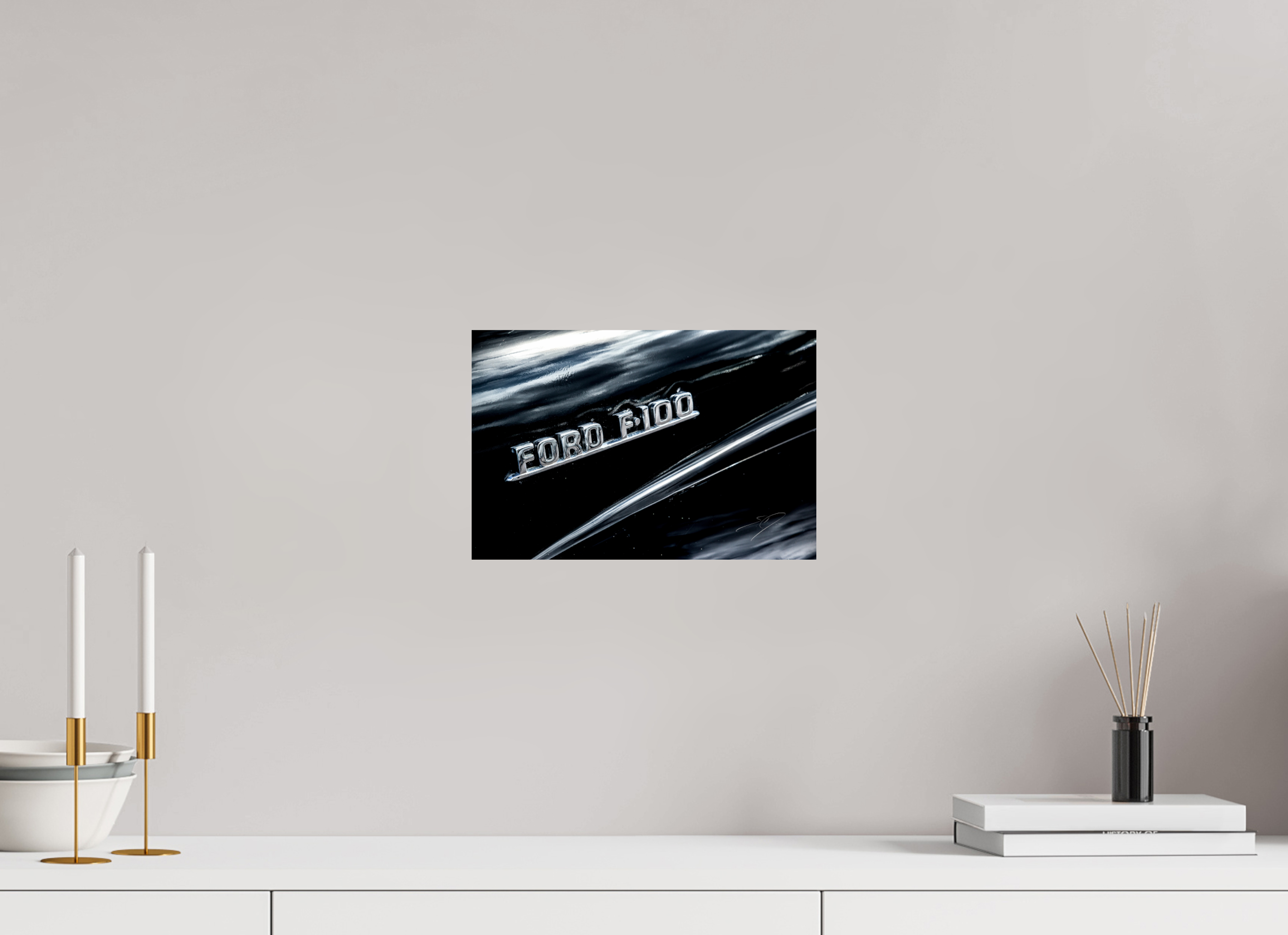 12 x 8″, PRINT ONLY [FUJI CRYSTAL DP II] 1953 FORD F-100, No.4