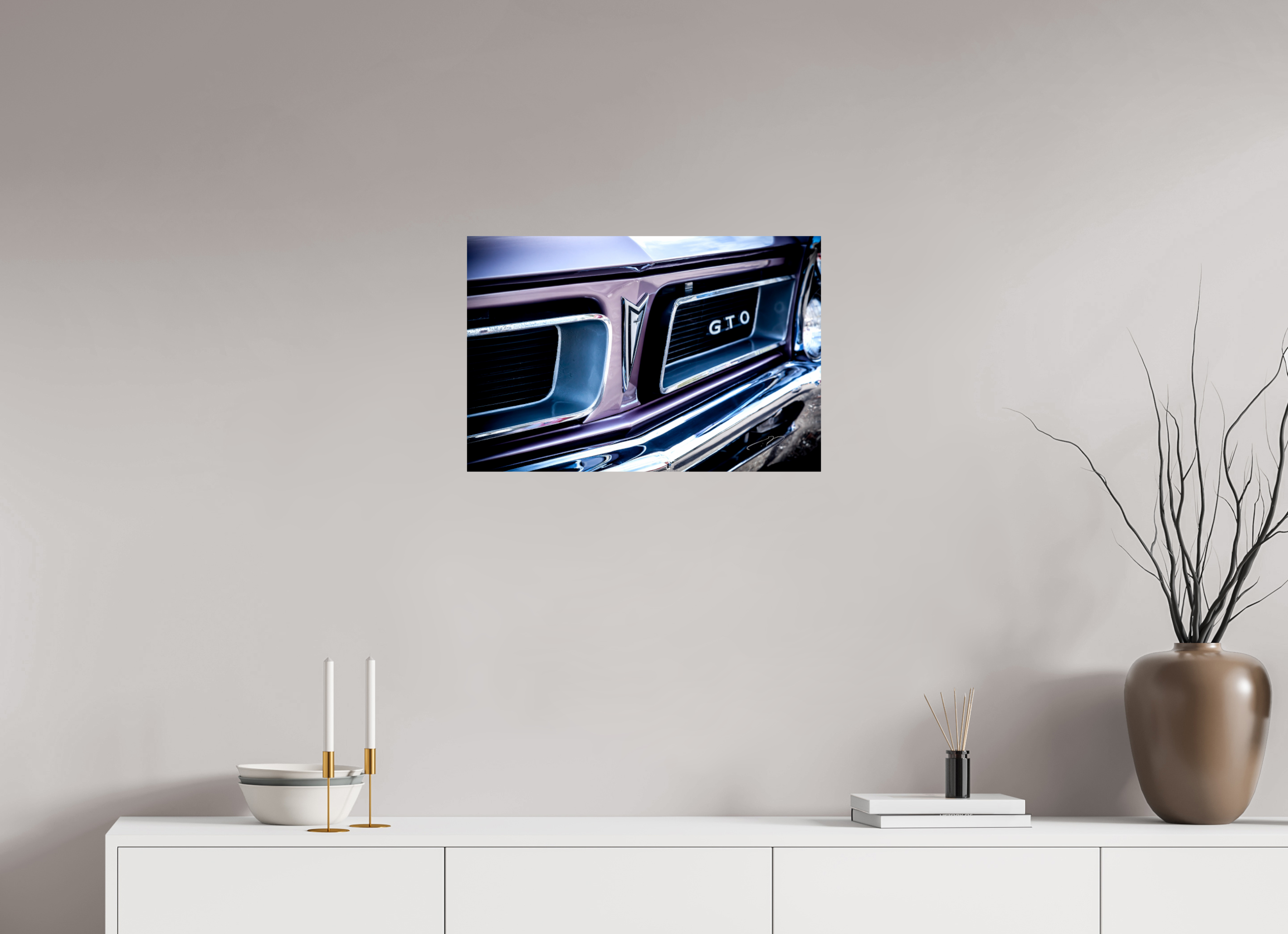 24 x 16″, PRINT ONLY [FUJI CRYSTAL DP II] 1965 PONTIAC GTO, No.2