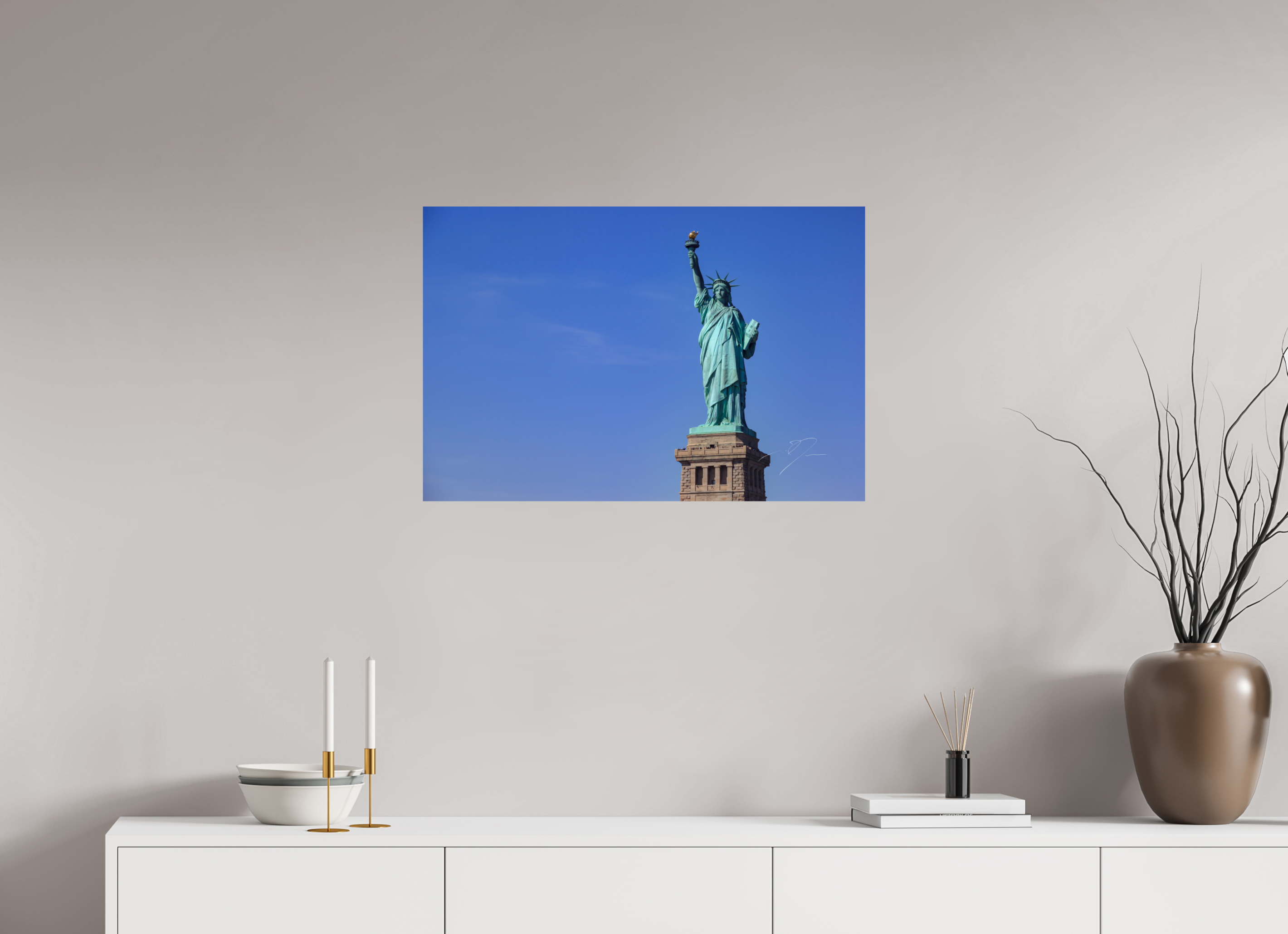 30 x 20″, PRINT ONLY [FUJI CRYSTAL DP II] THE STATUE OF LIBERTY