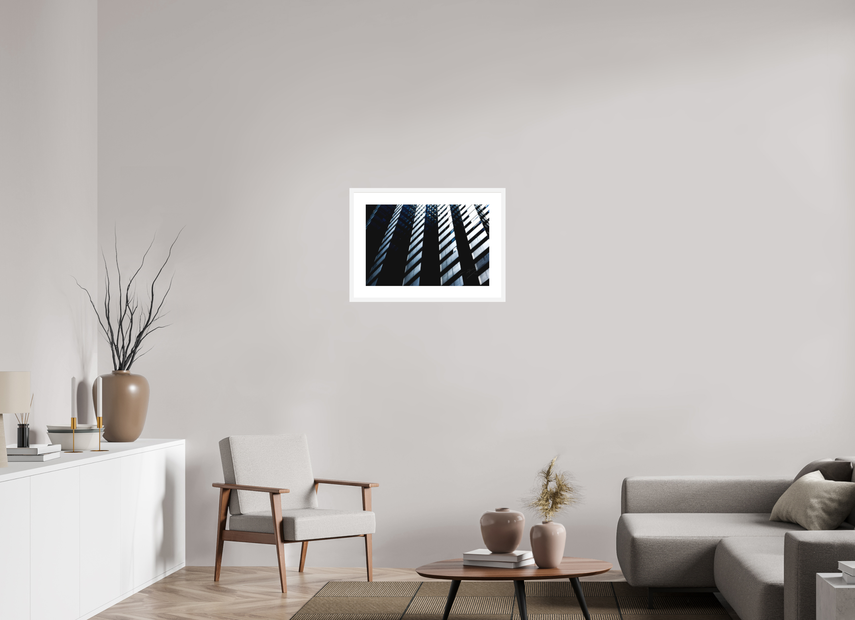 24 x 16″, FRAME - SOLID WOOD [FUJIFLEX] INTO DARK